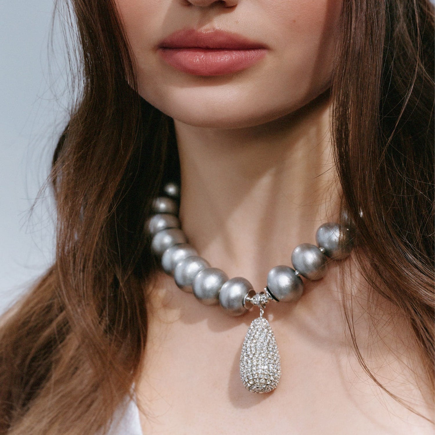 Serafina Necklace In Lunar Glow