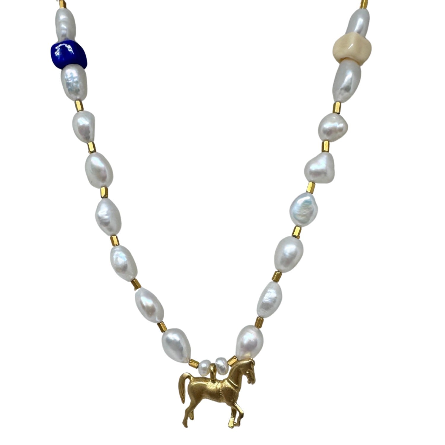 Serenity Stallion Pearls Necklace