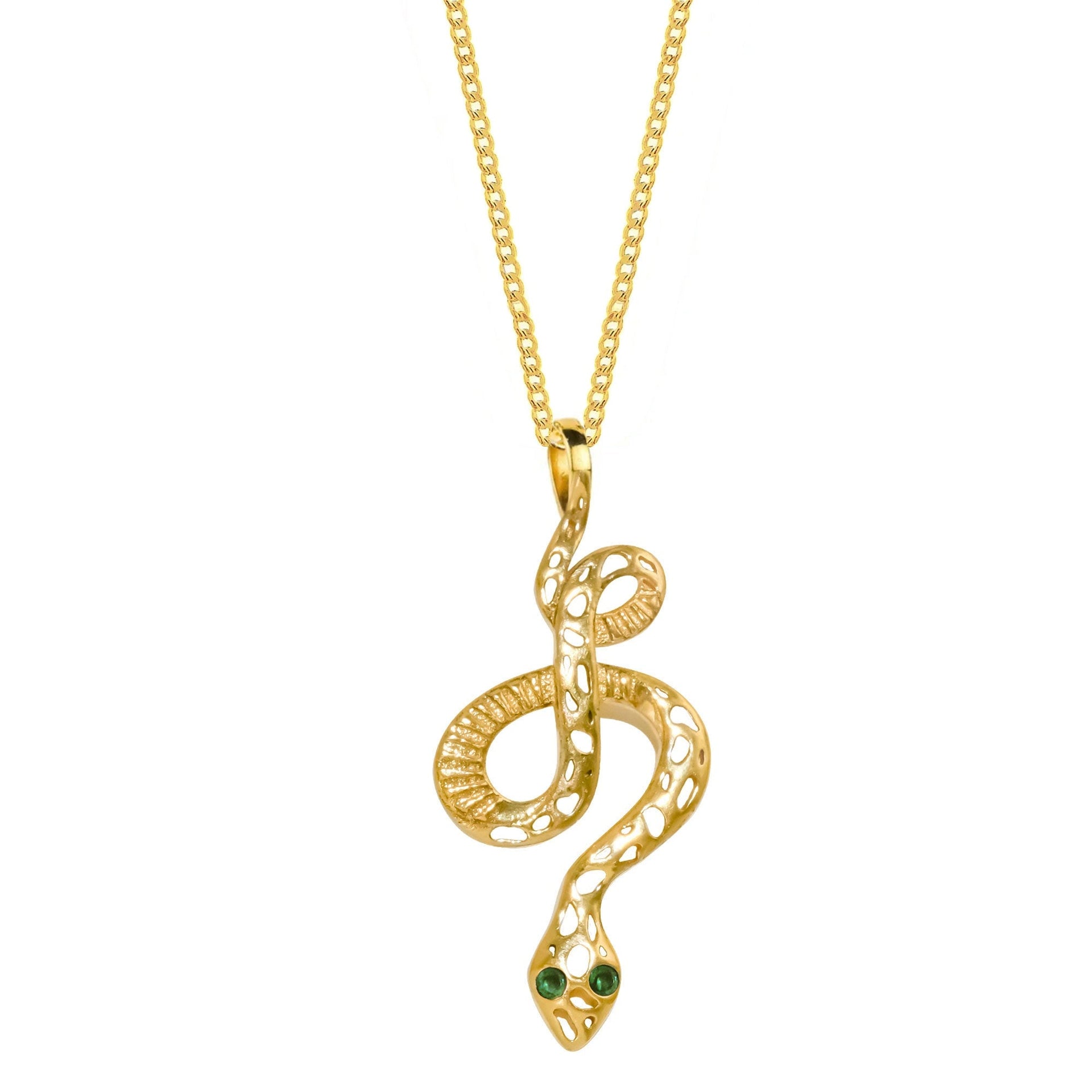 Serpentina Gold Necklace