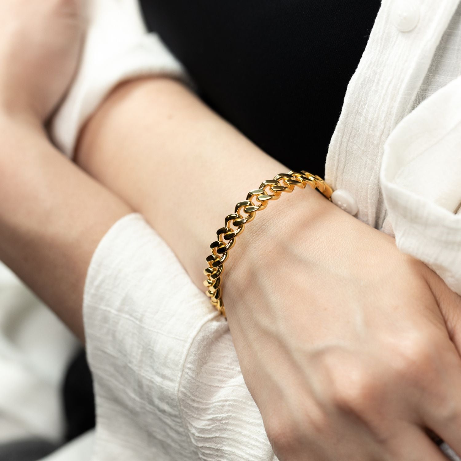 Sheila Open Cuff Bangle