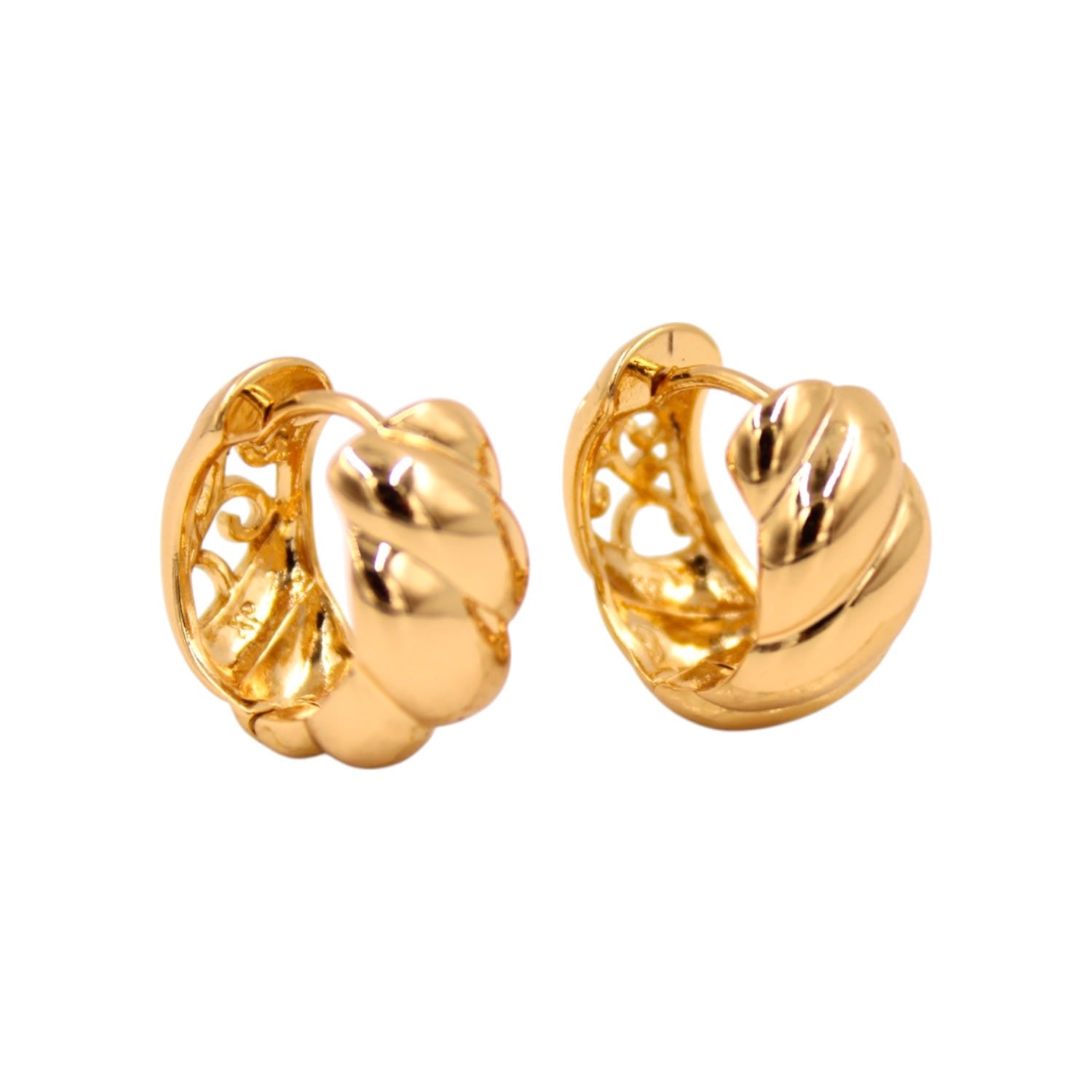 Seashell Hoop Earrings