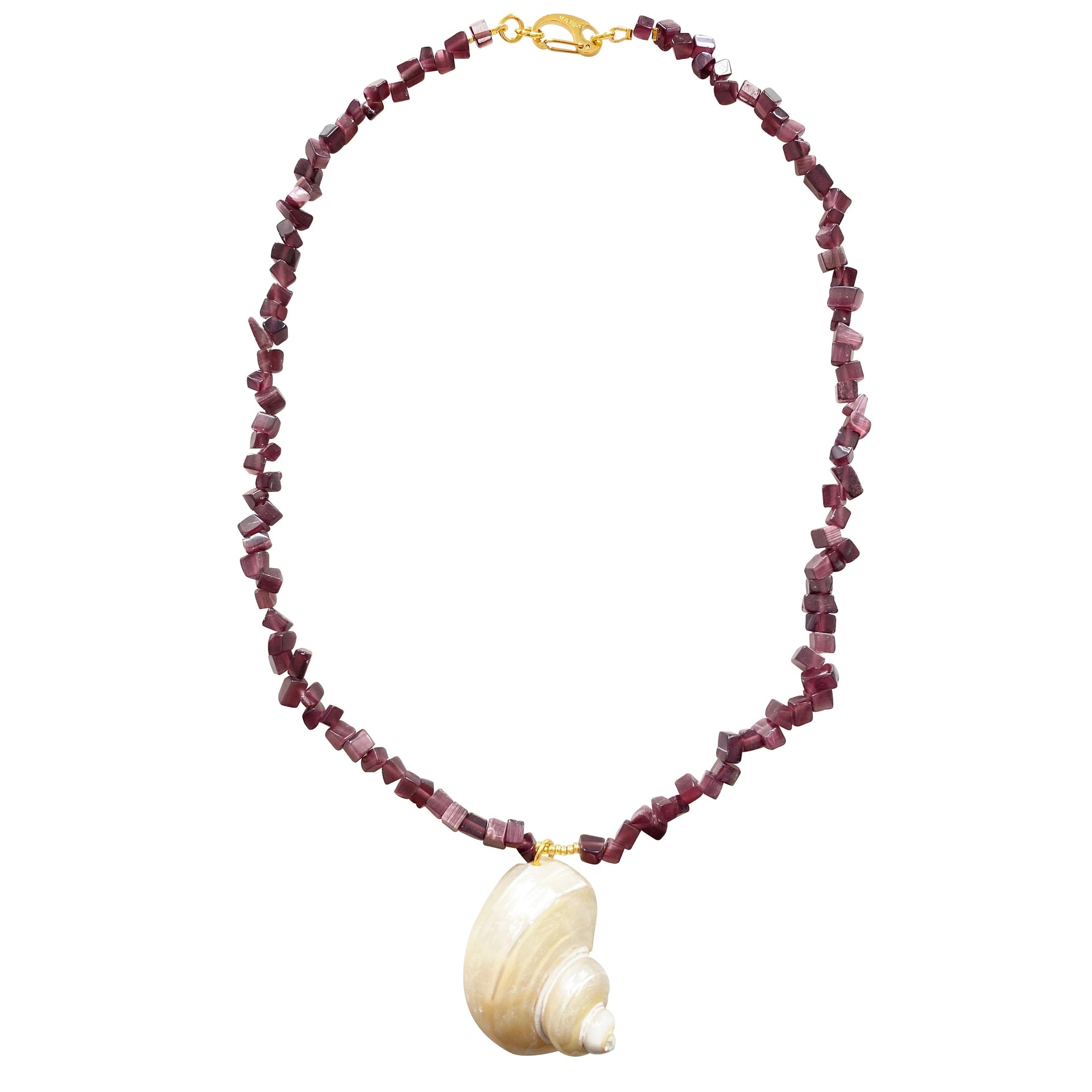 Shell Jade Necklace Sienna
