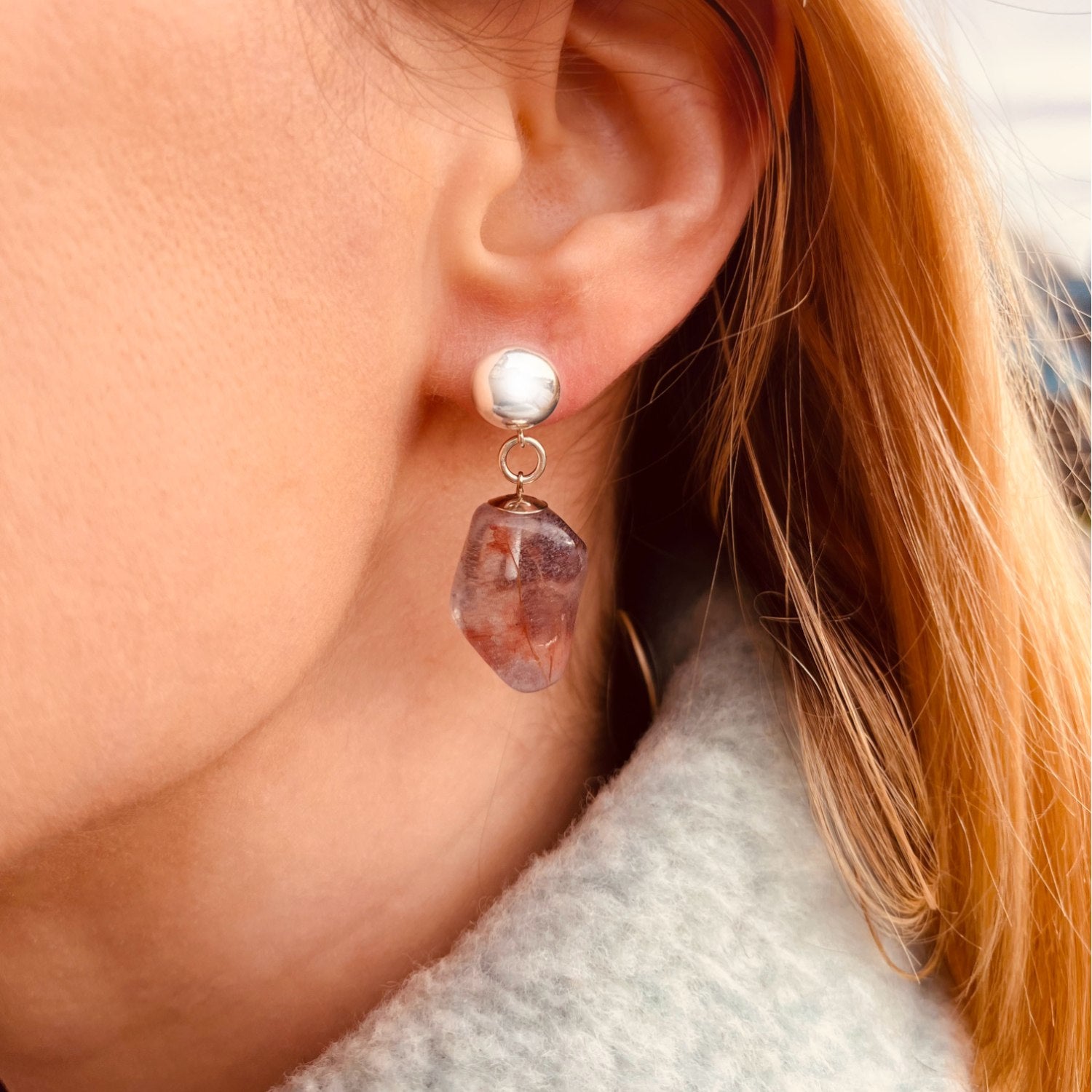 Sherrington Silver Earrings Midnight