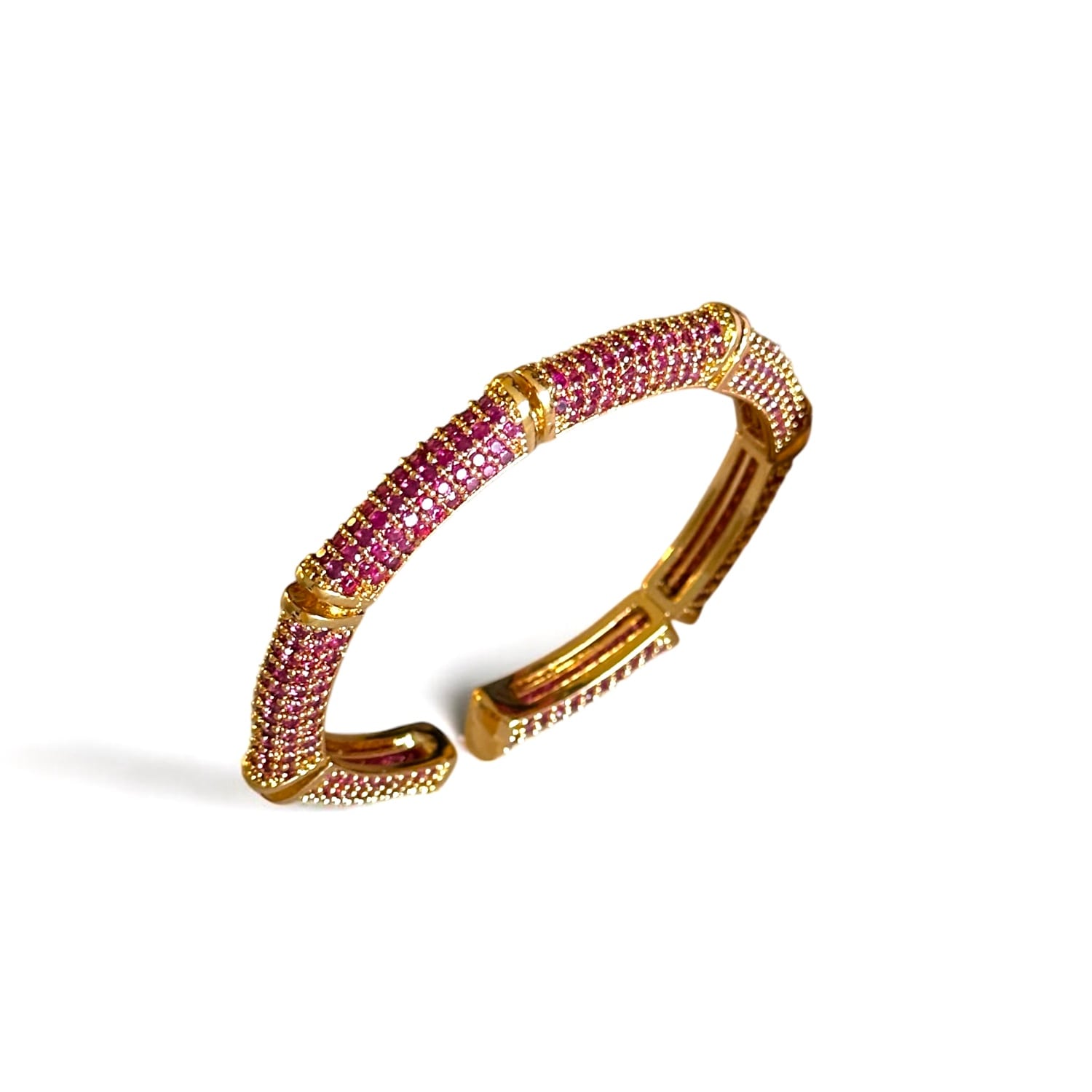 Shine Cuff Red Bracelet