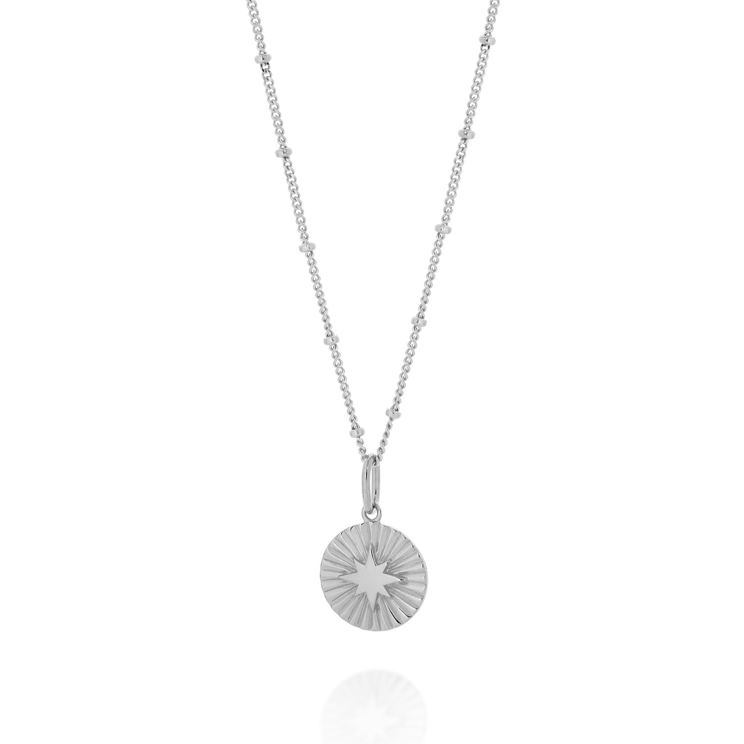 Shining Star Necklace Sterling Silver