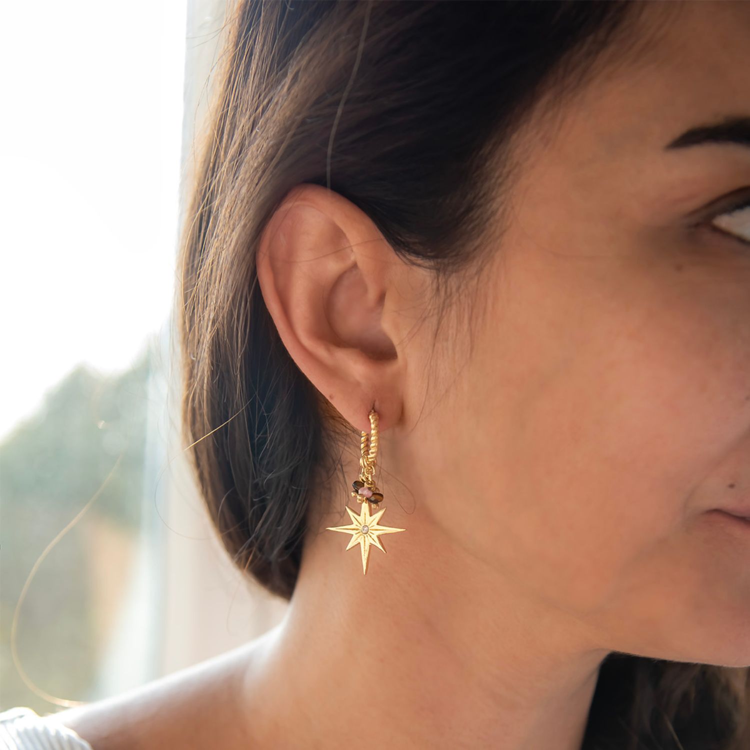 Shiny - Star Earrings