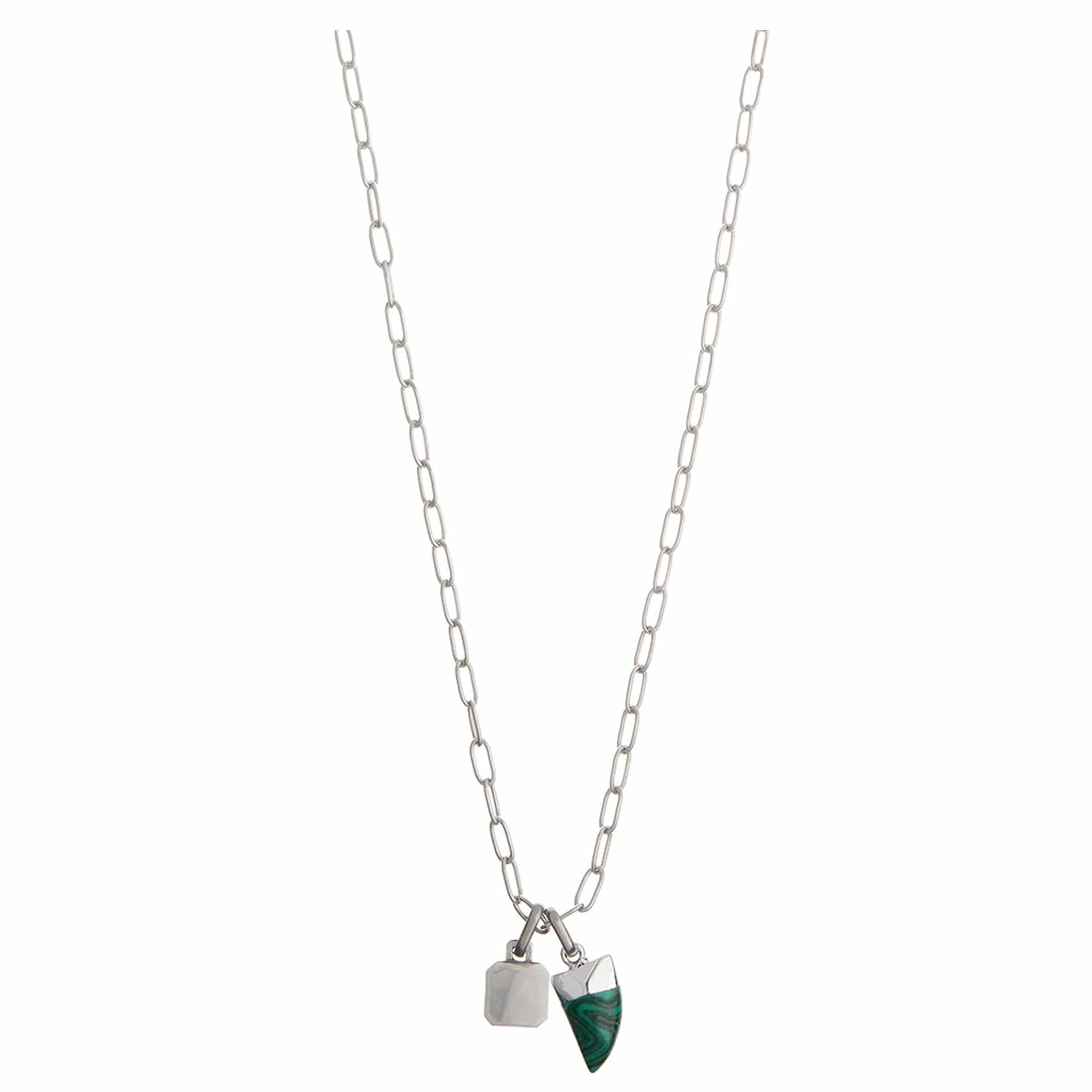 Tusk Cluster Necklace