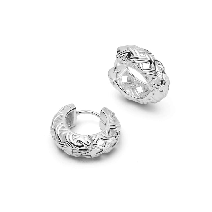 shrimps-woven-huggie-hoops-sterling-silver-daisy-london