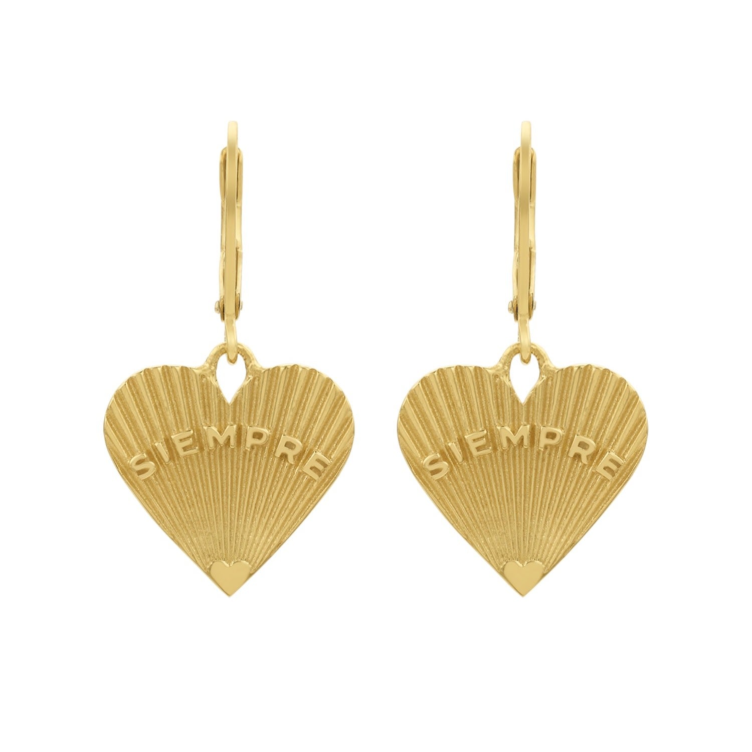 Siempre Earrings Gold