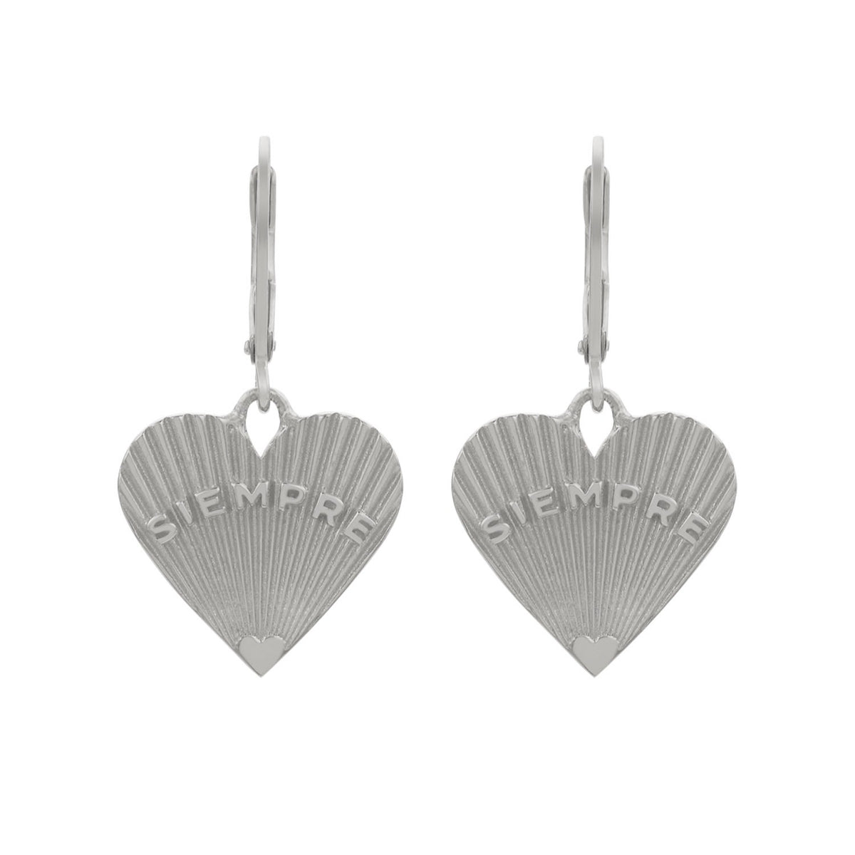 Siempre Earrings Silver
