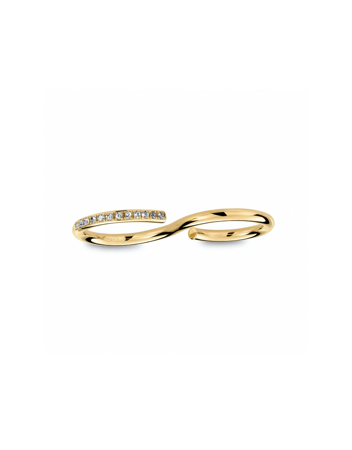 SIGNATURE DOUBLE RING PINK SAPPHIRES