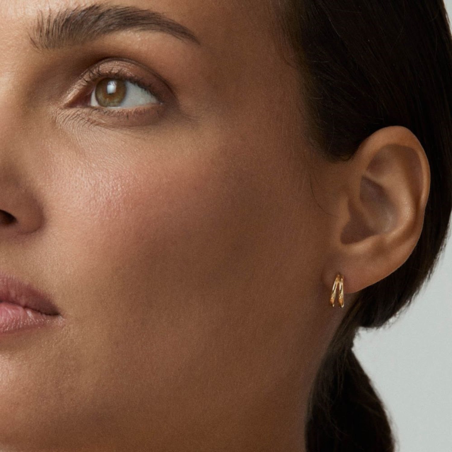 Signature Duo Mini Huggie Hoops