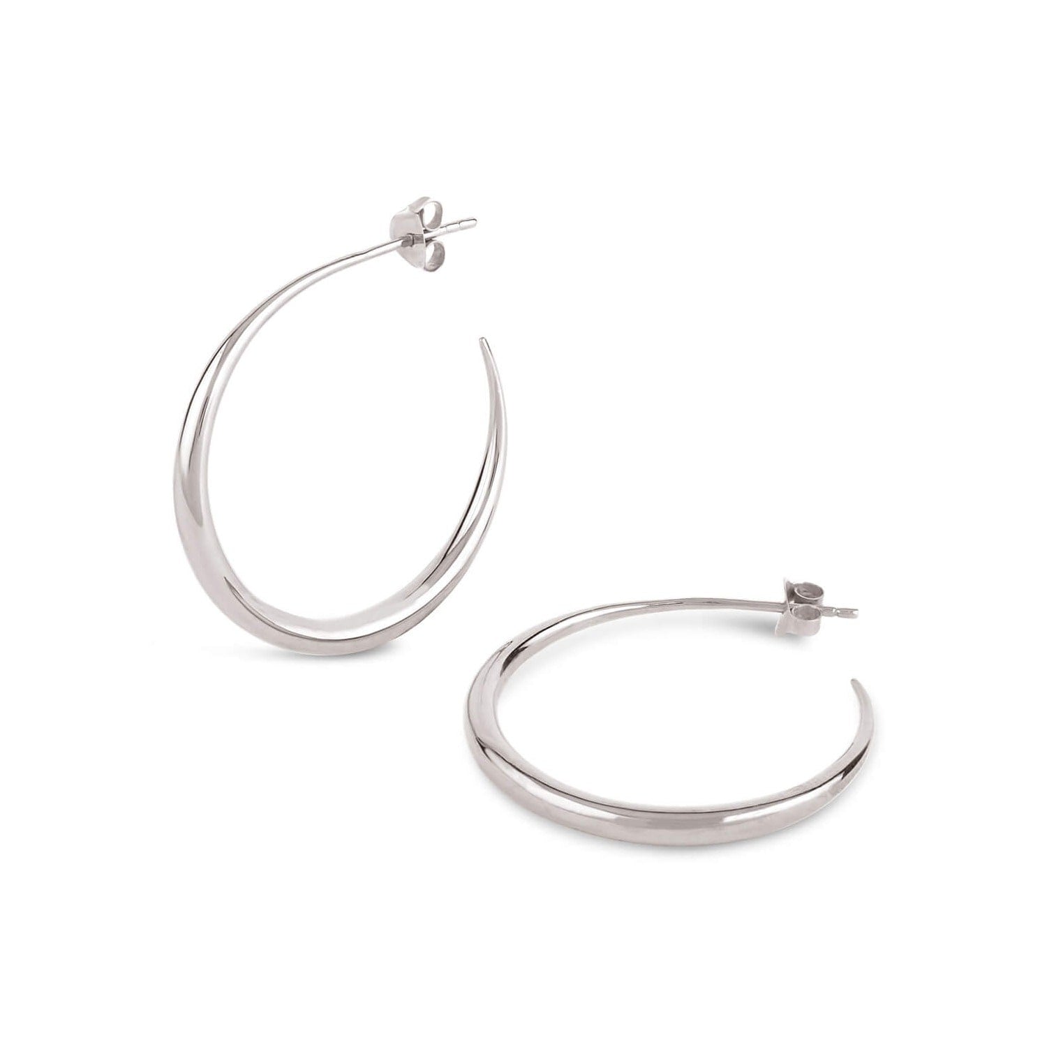 Signature Hera Hoops Silver