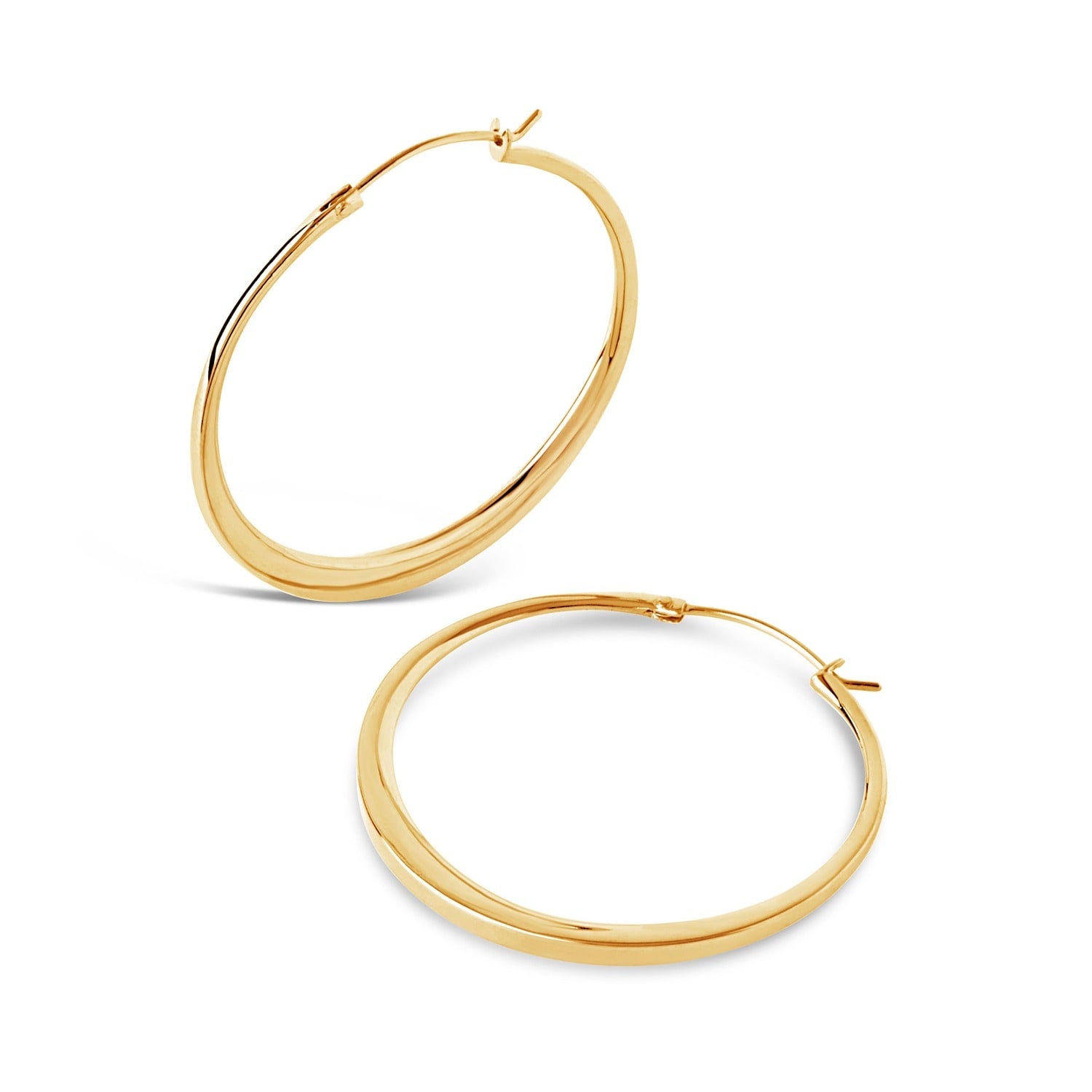 Signature Medium Tapering Click Hoops