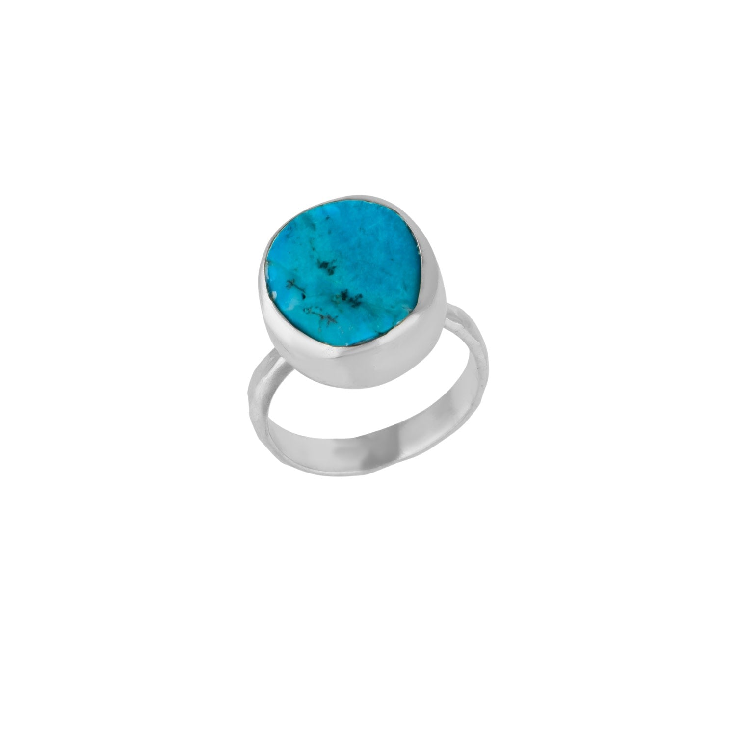 Signet Silver Turquoise Signet Ring