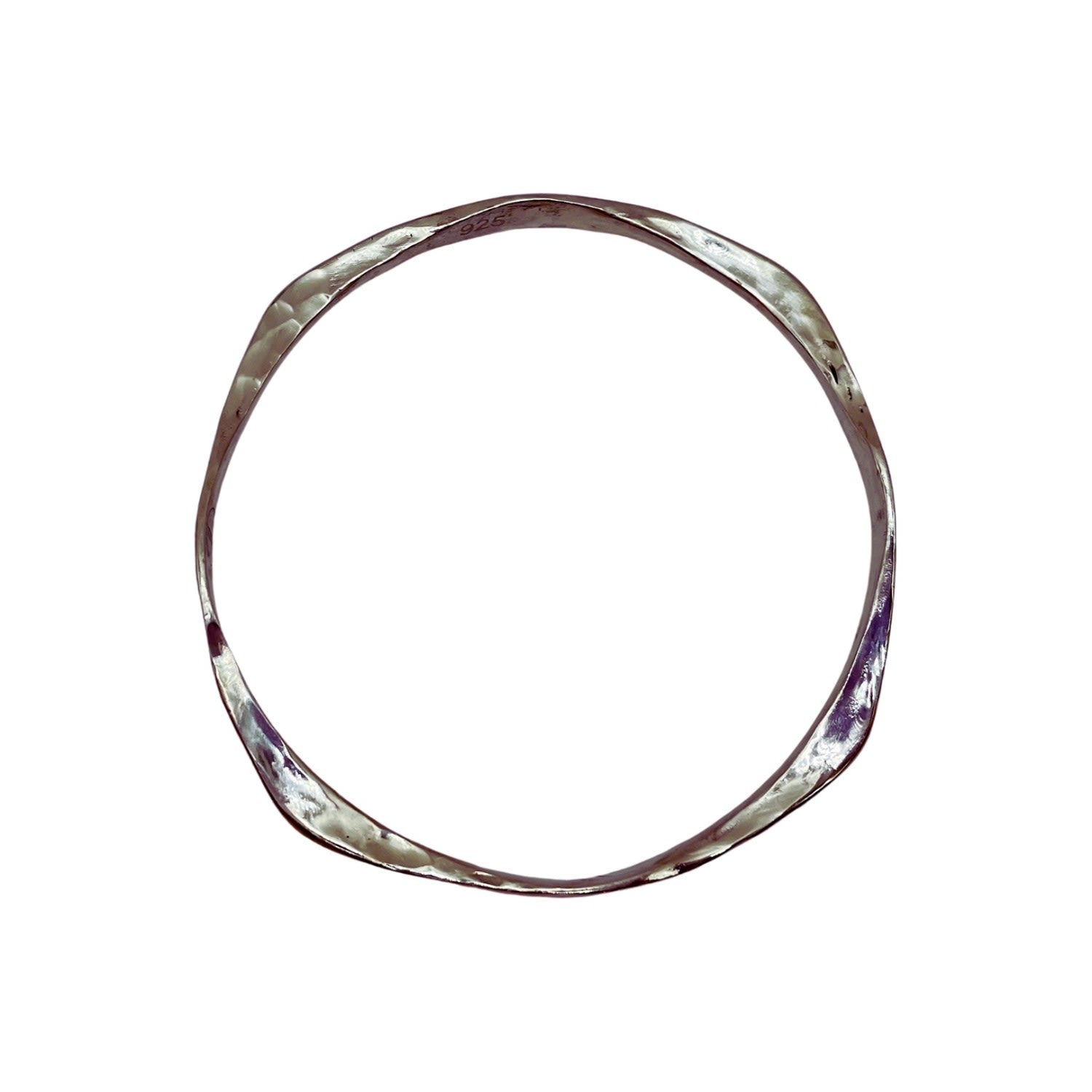 Silver Bangle Bracelet