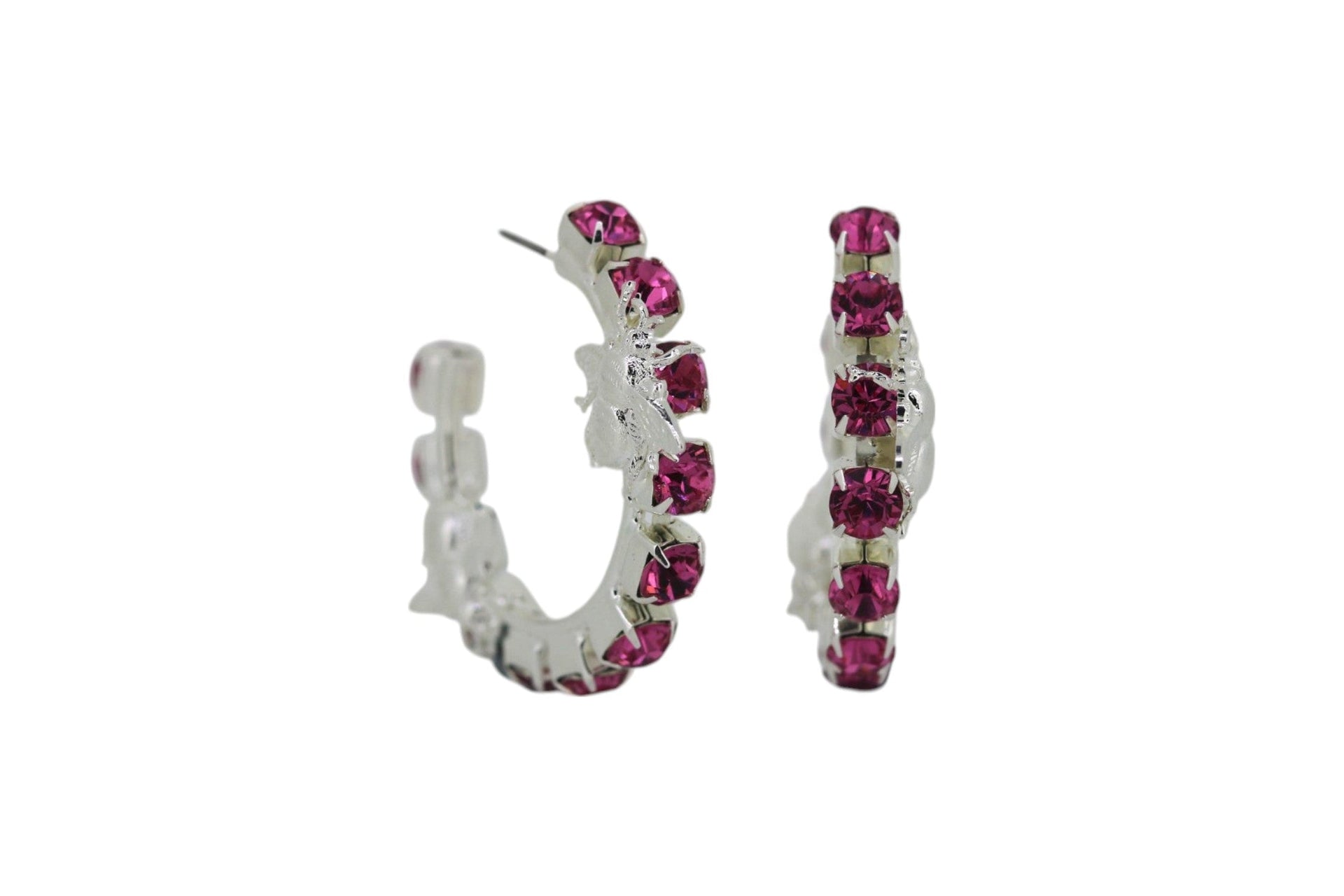 Silver Circle Of Life Earrings