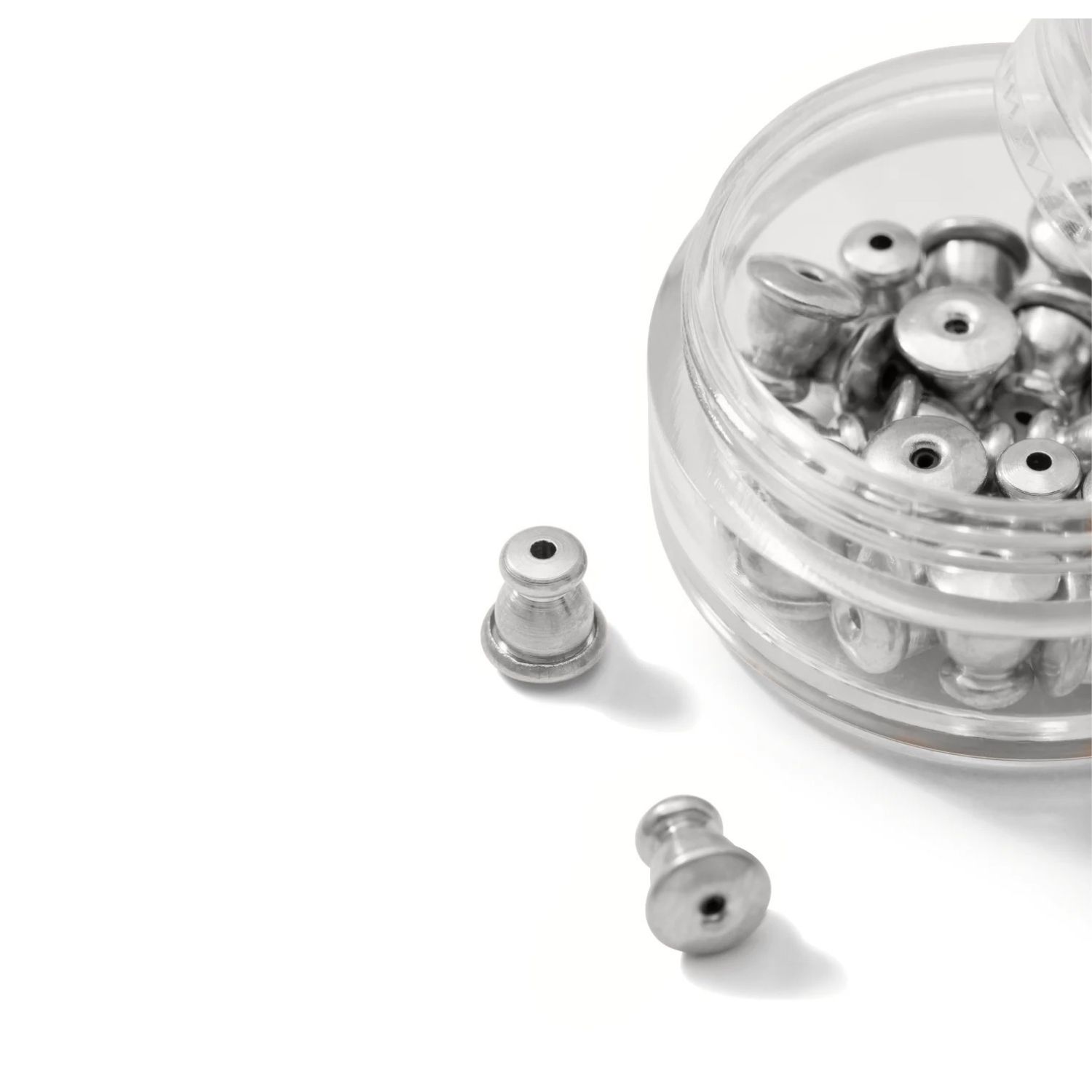 Silver Earring Backings