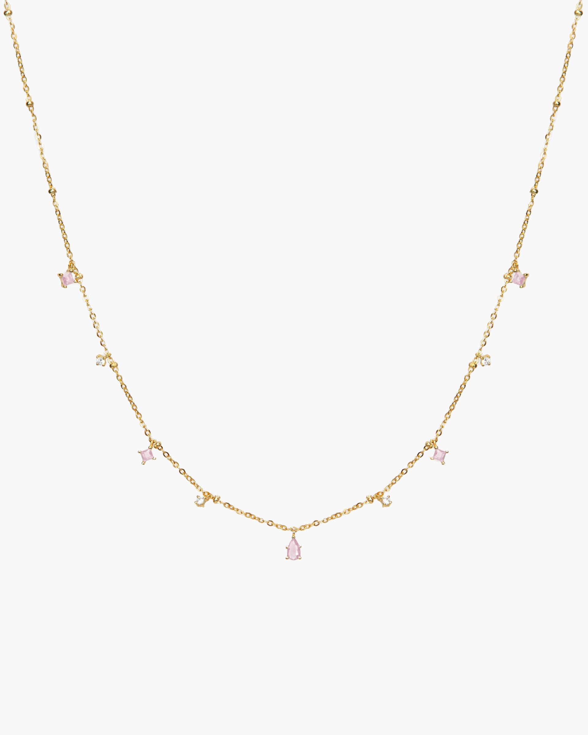 Elysee Necklace in Pink