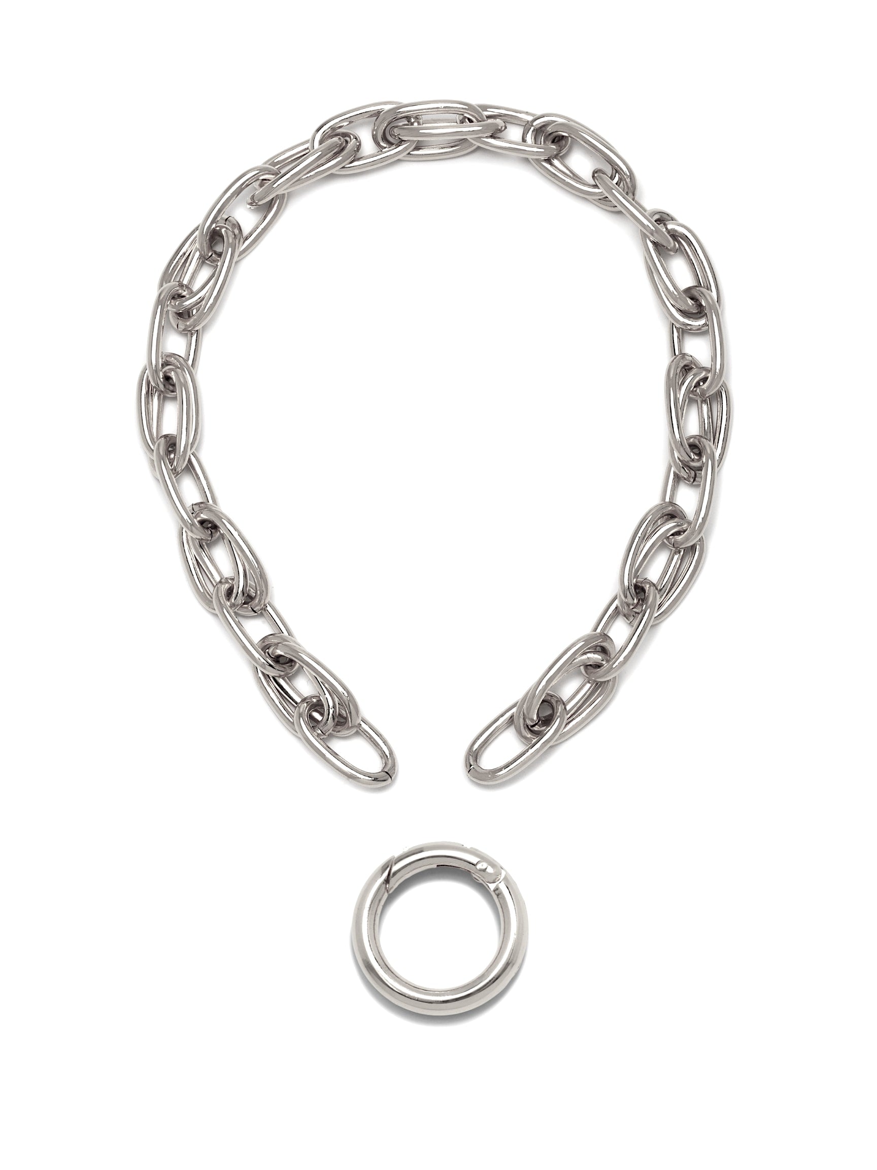 Silver Everly Every-Other Necklace