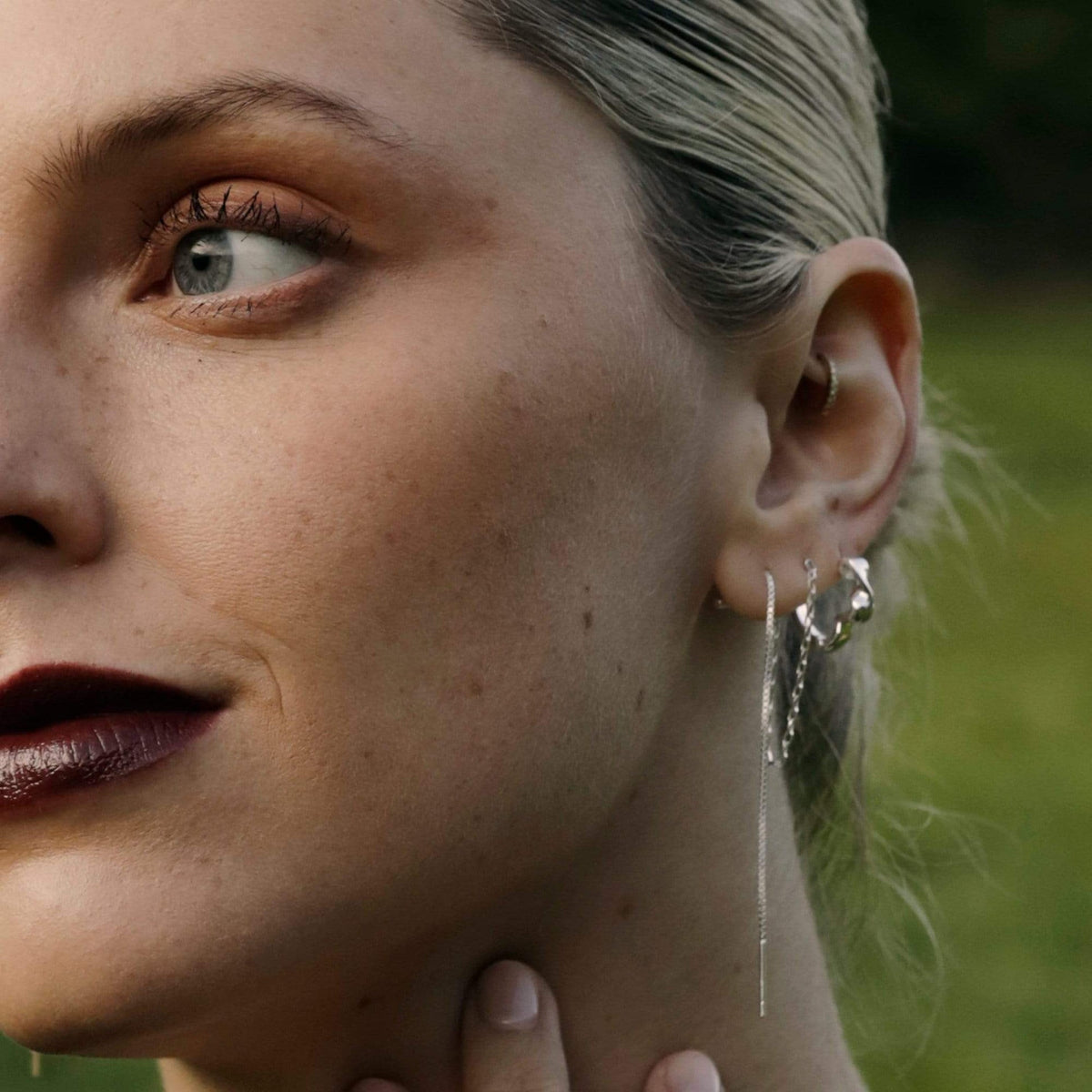 silver-flow-chain-earring-set-sterling-silver-daisy-london