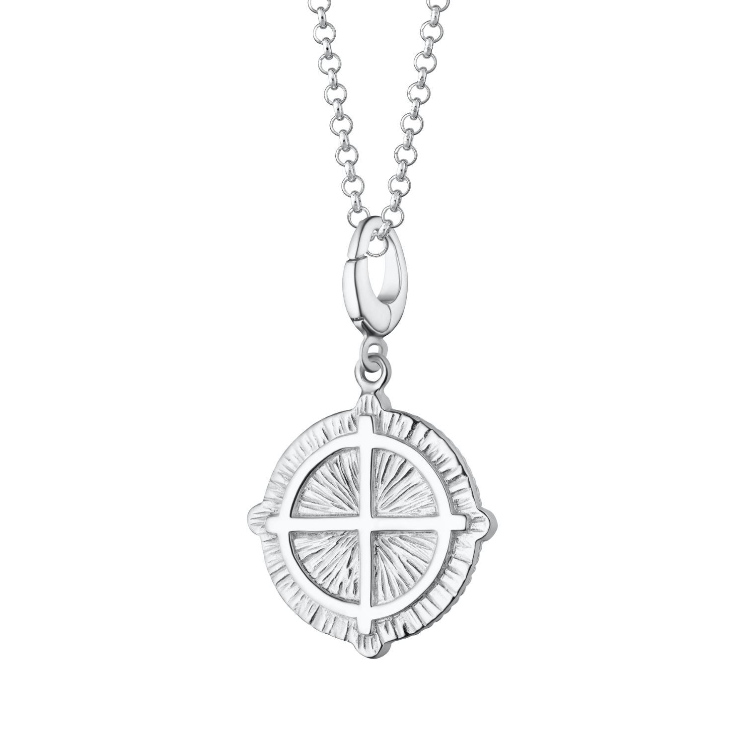 Sterling Silver Goddess Of Fertility And Nature Demeter Charm Necklace