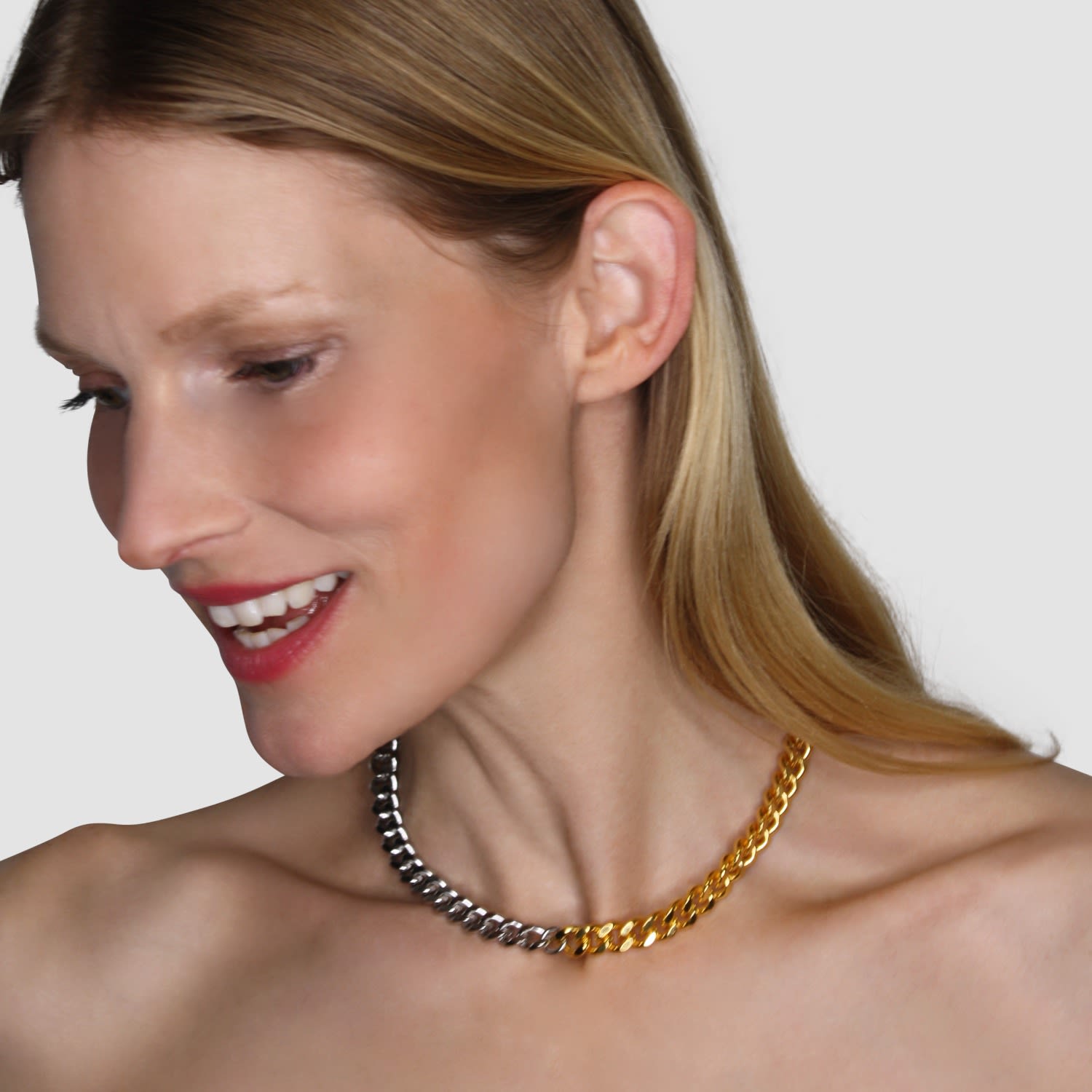 Silver Gold Chain