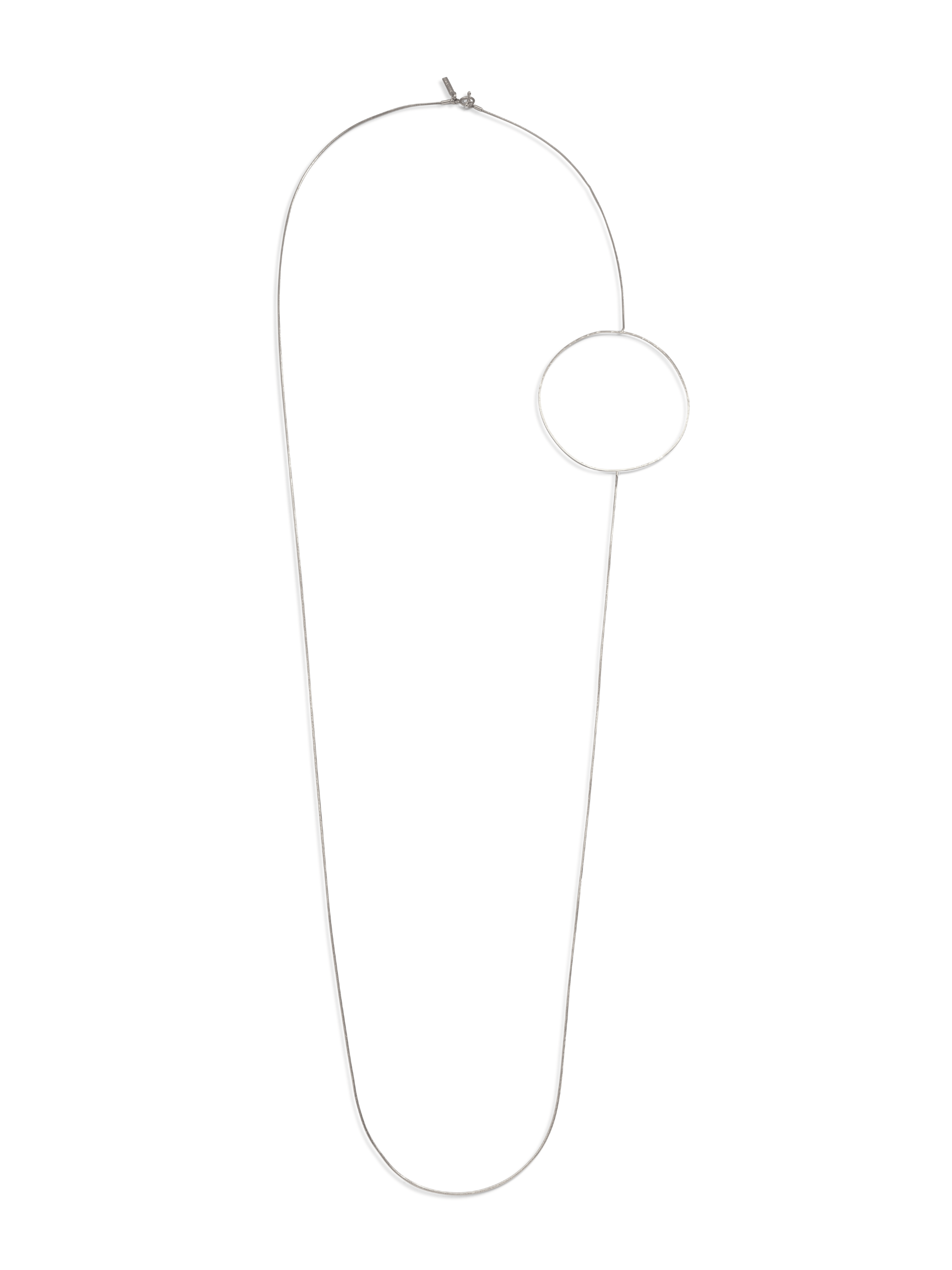 Silver Halo Necklace