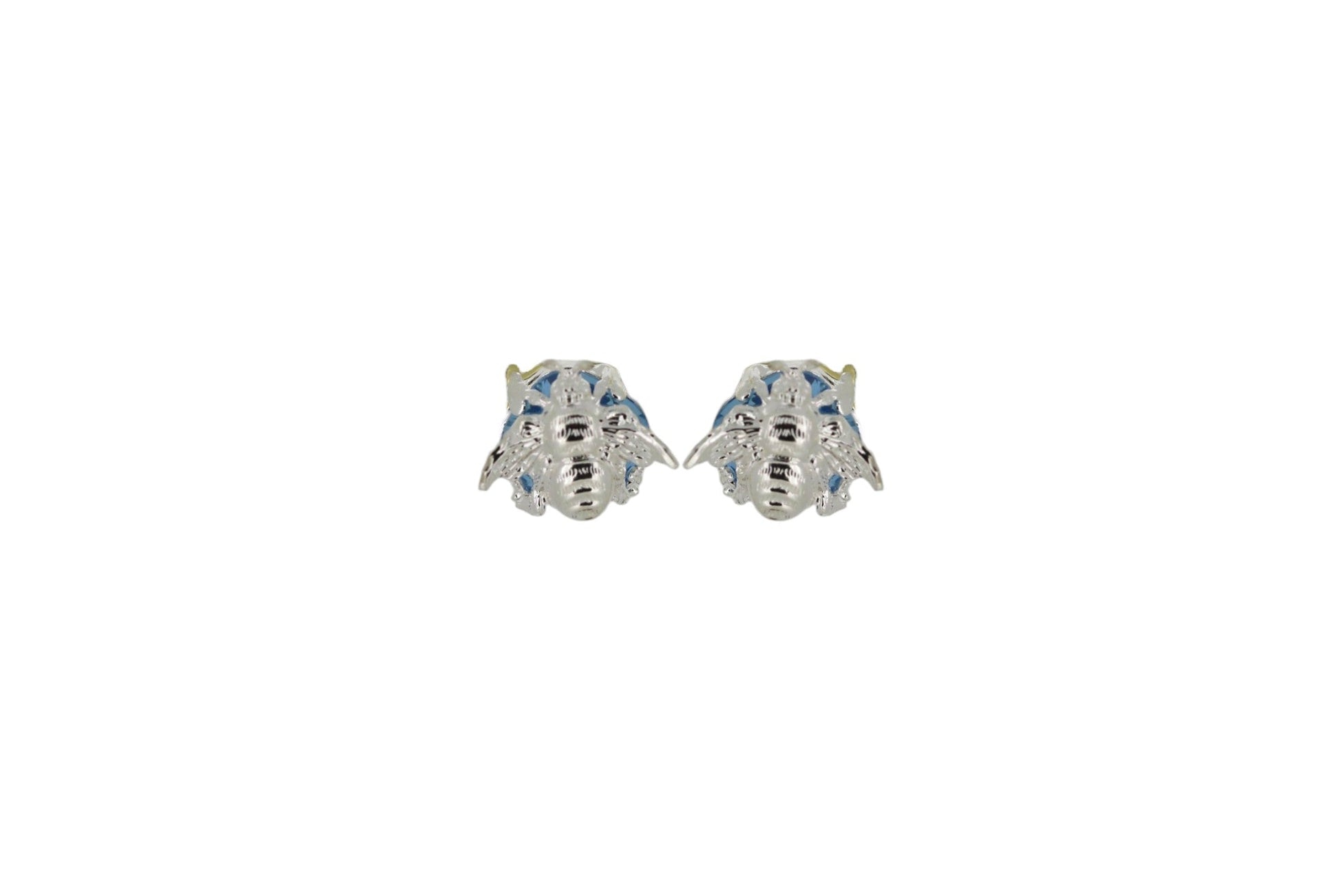 Silver Hugging Stud Earrings
