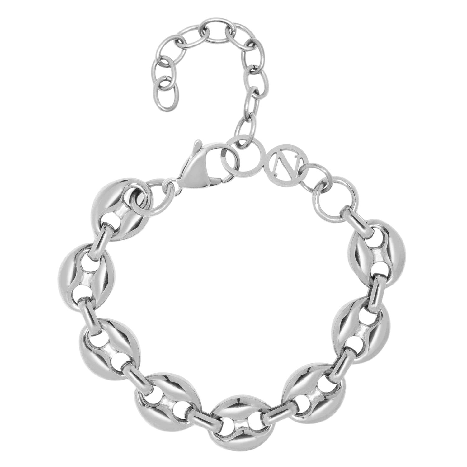 Silver Mariner Link Bracelet