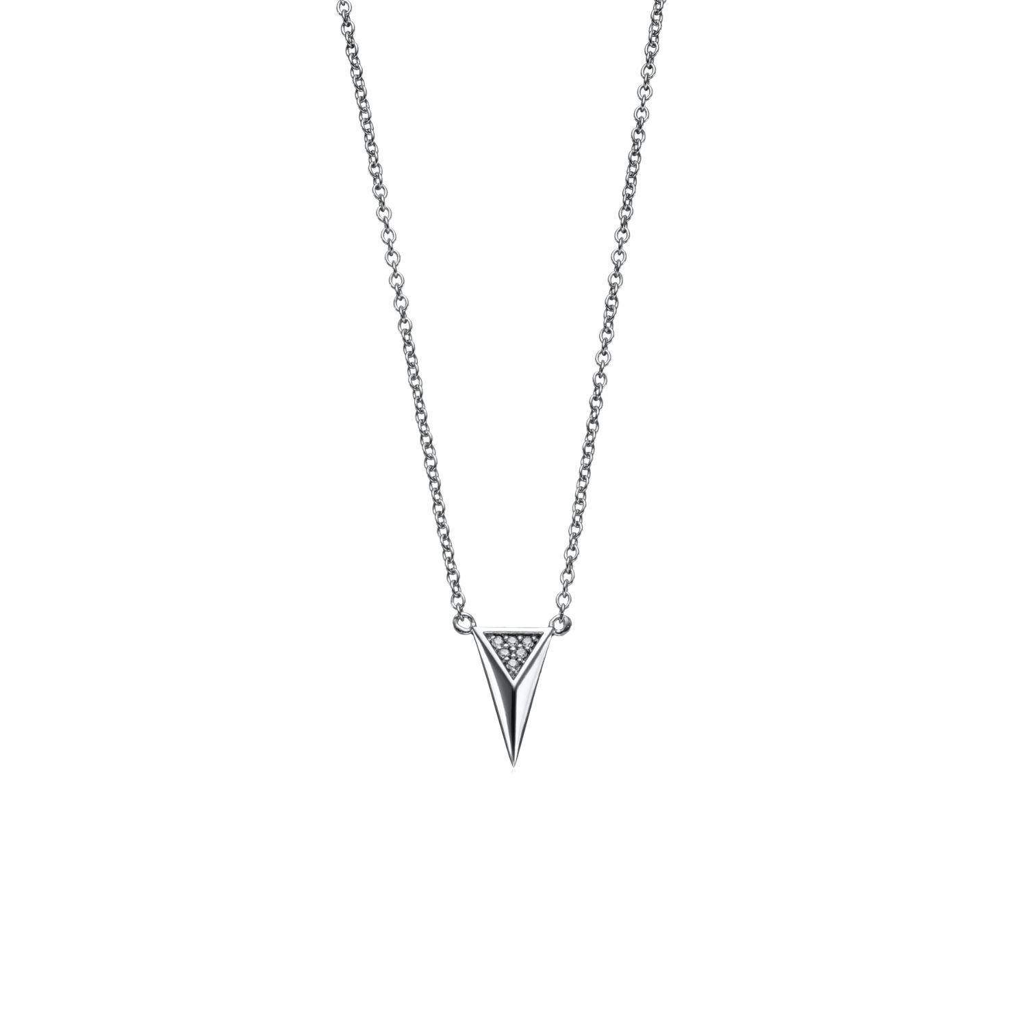 Silver Rebel Necklace With Slider Clasp