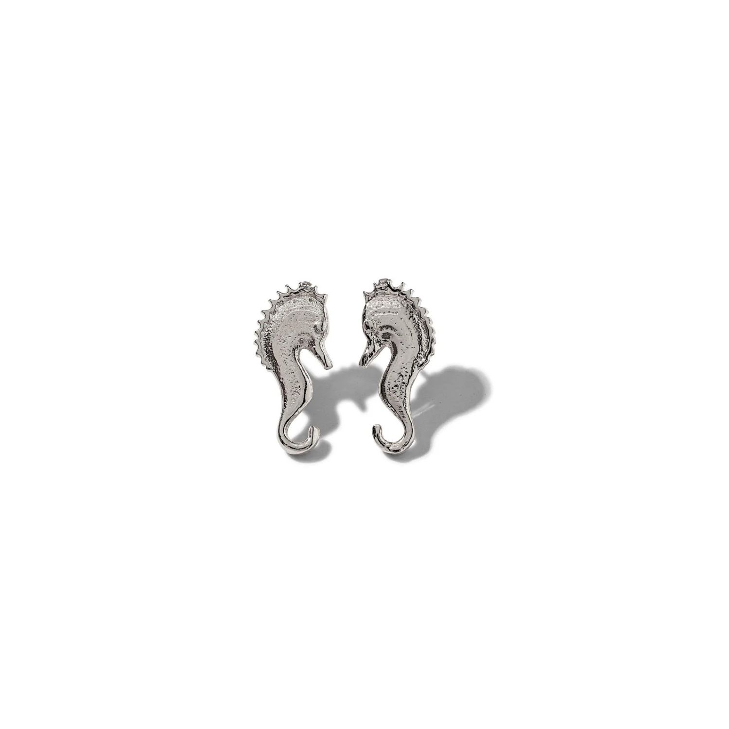 Silver Sea Scooter Post Earrings