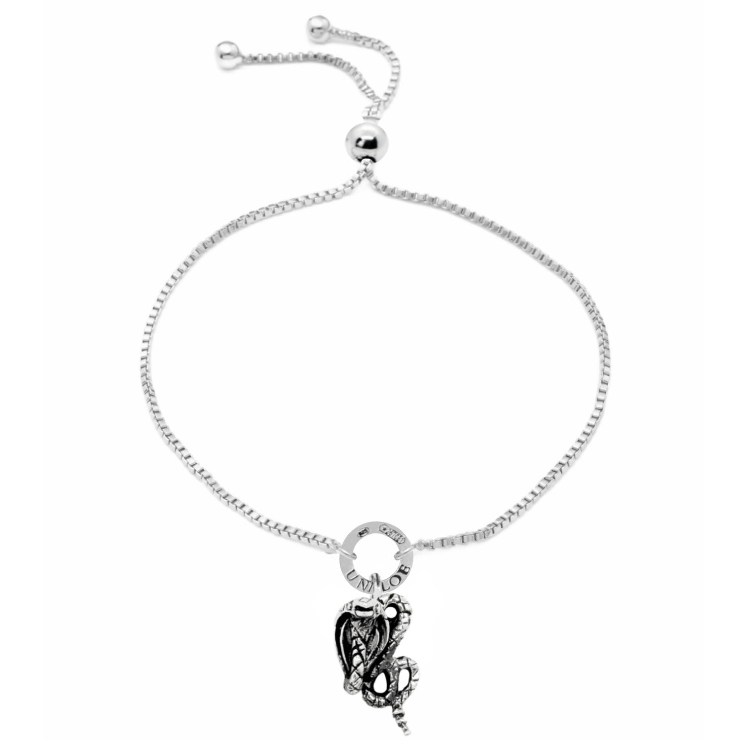 Silver Serpent Bracelet