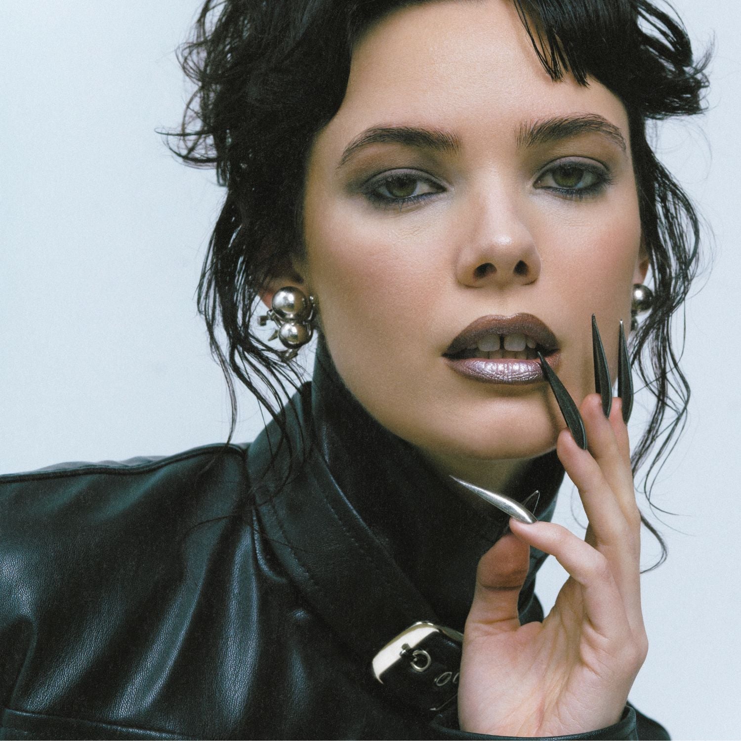 Silver Uptown Orbita Clip On Earrings