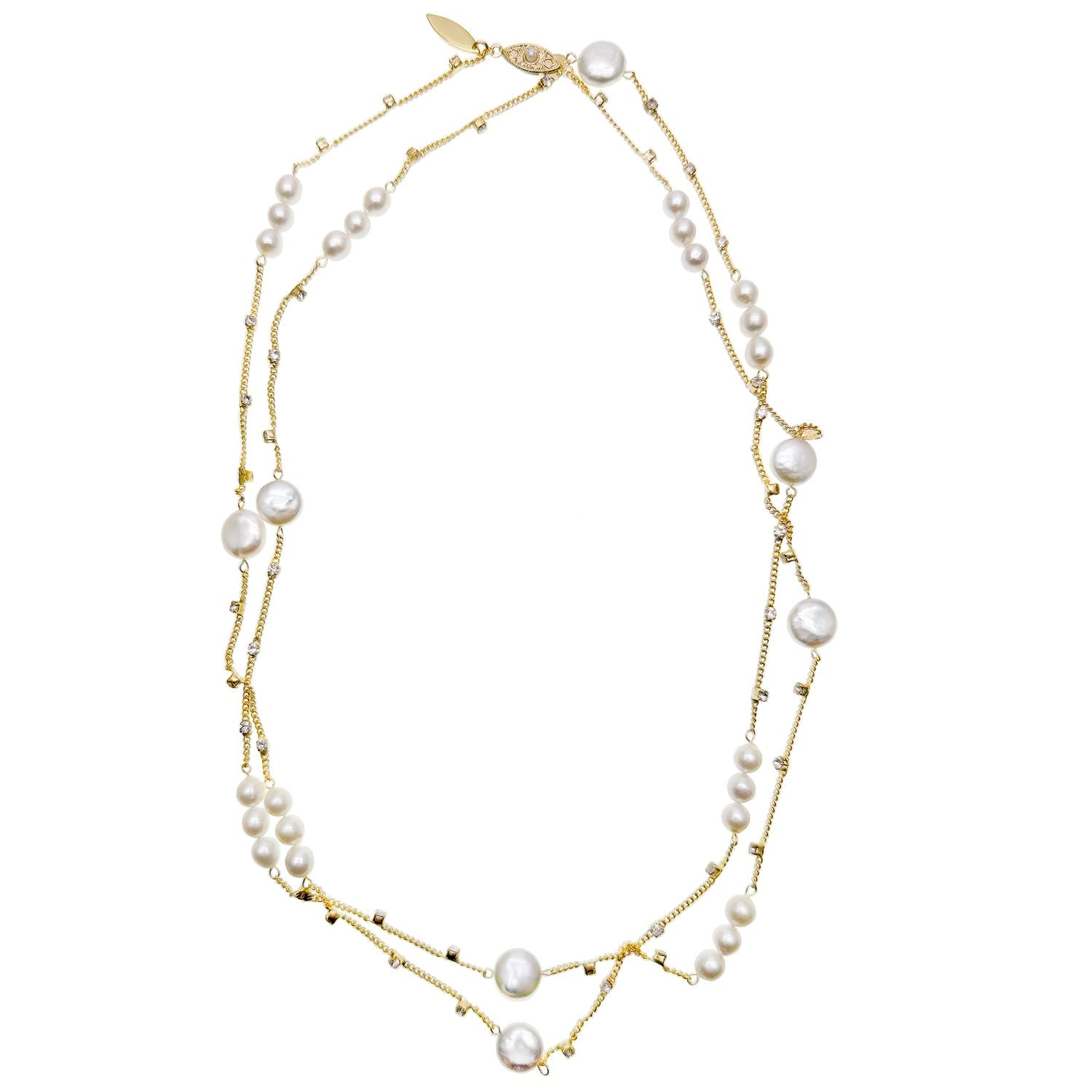 Simple Freshwater Pearls Multi-Way Necklace