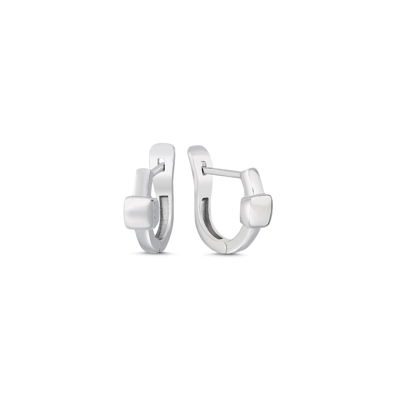 Simplicity Huggie Earring Silver