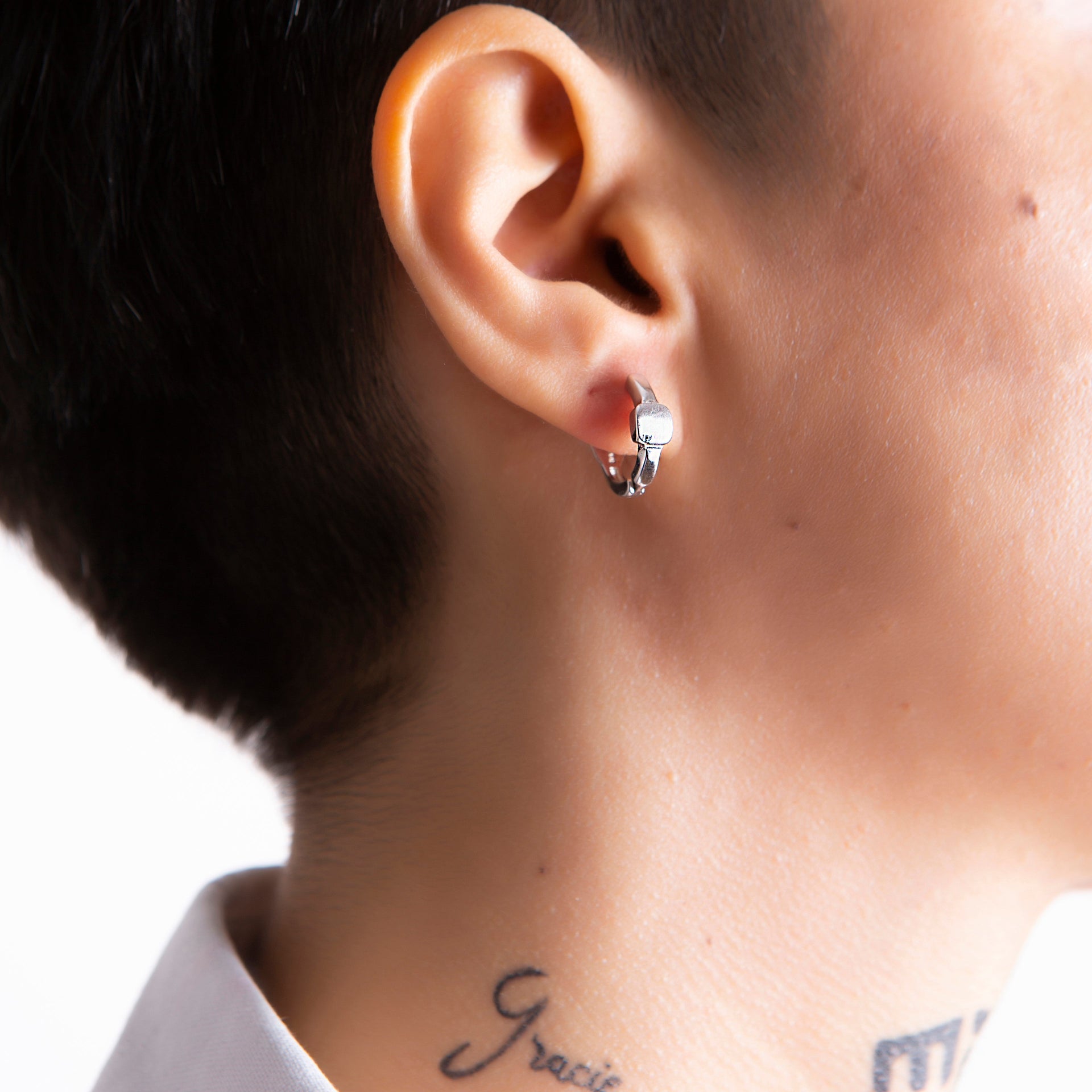 Simplicity Huggie Earring Silver