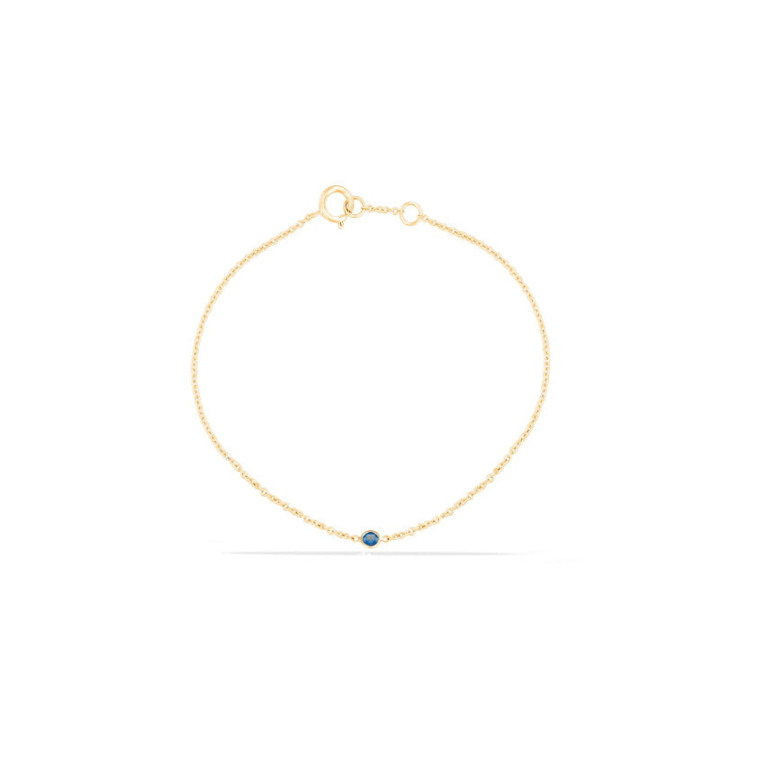 Single Sapphire Bracelet
