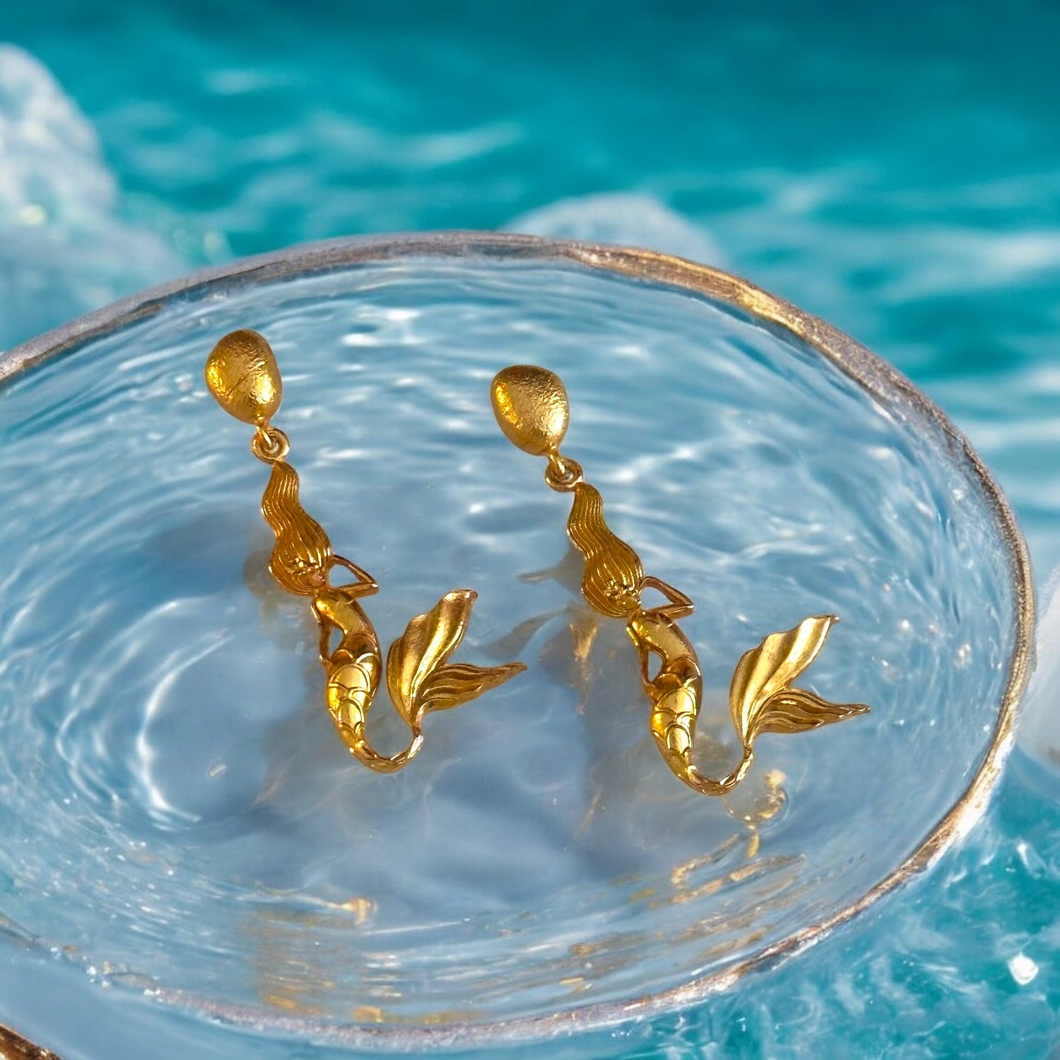 Siren Gold Earring