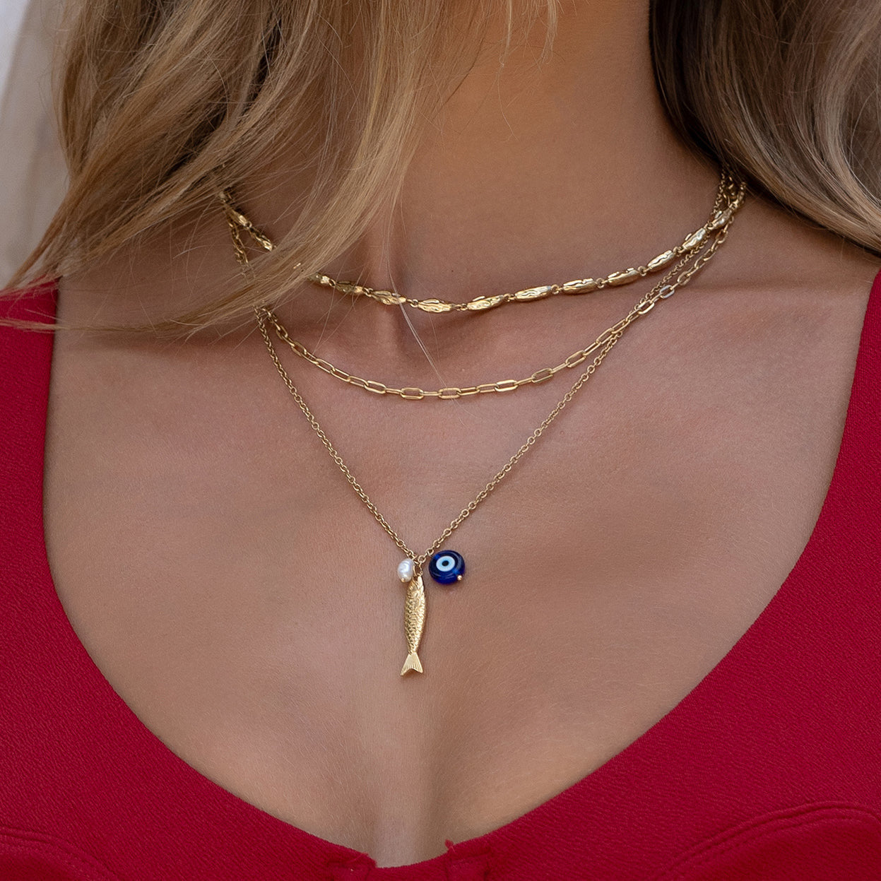 Sirena Charm Necklace