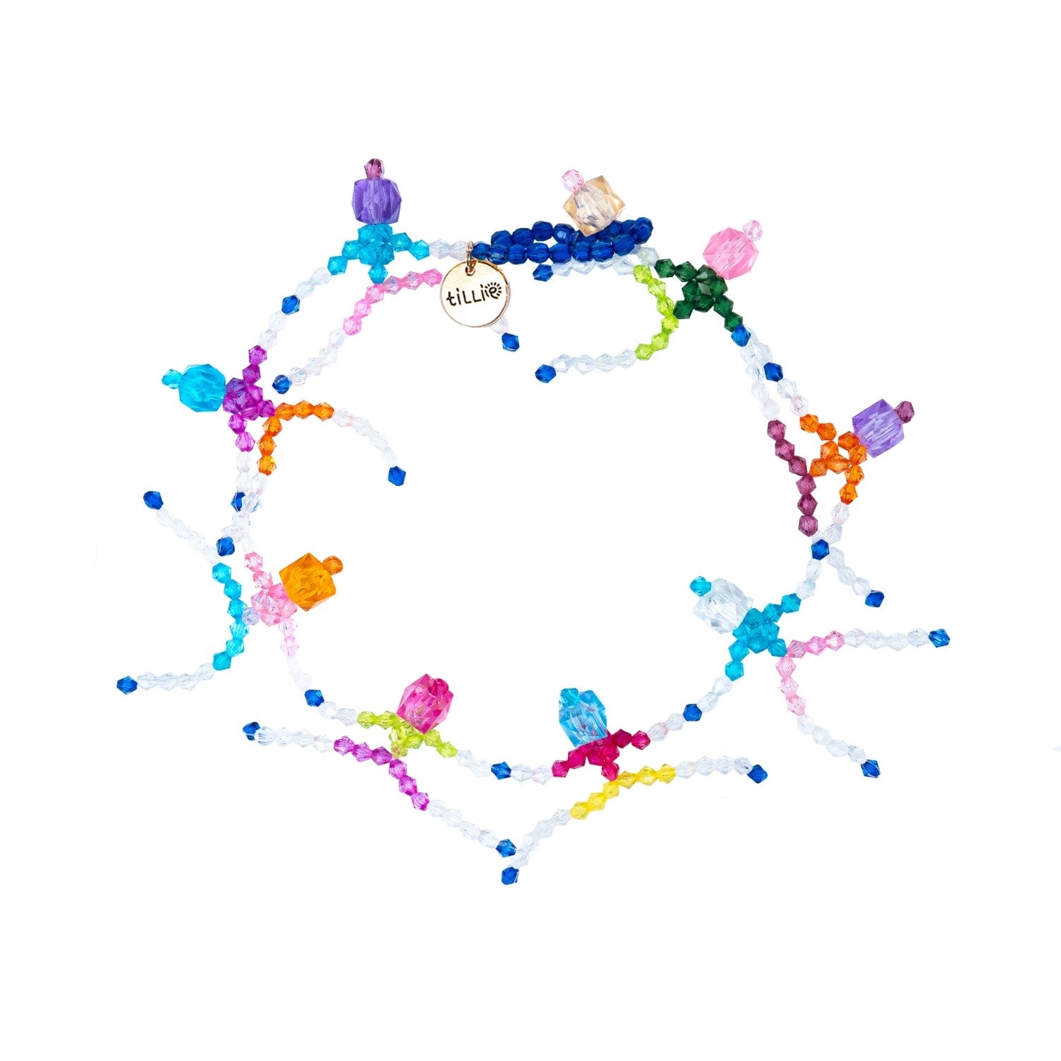 Skeleton Spectacle Bead Necklace