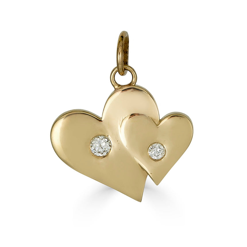 Small Double Heart Necklace