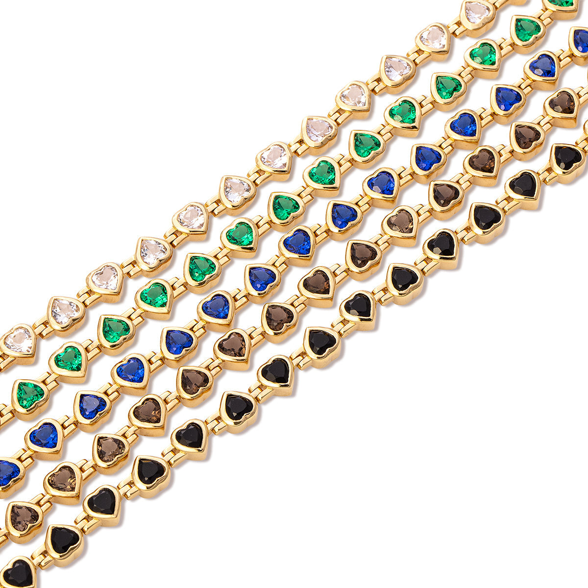 Small Heartthrob Bracelet - Smoky Quartz