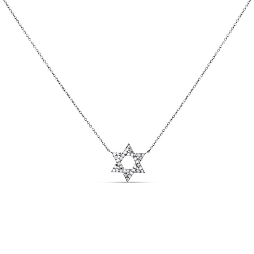 Small Jewish Star Necklace