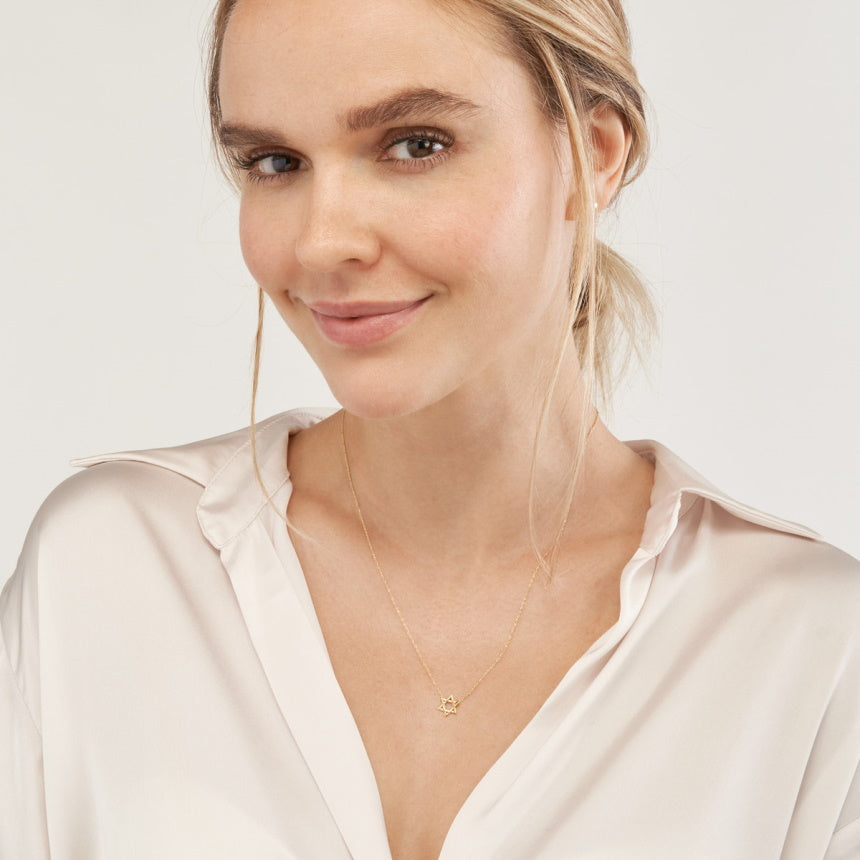Shield of David Necklace