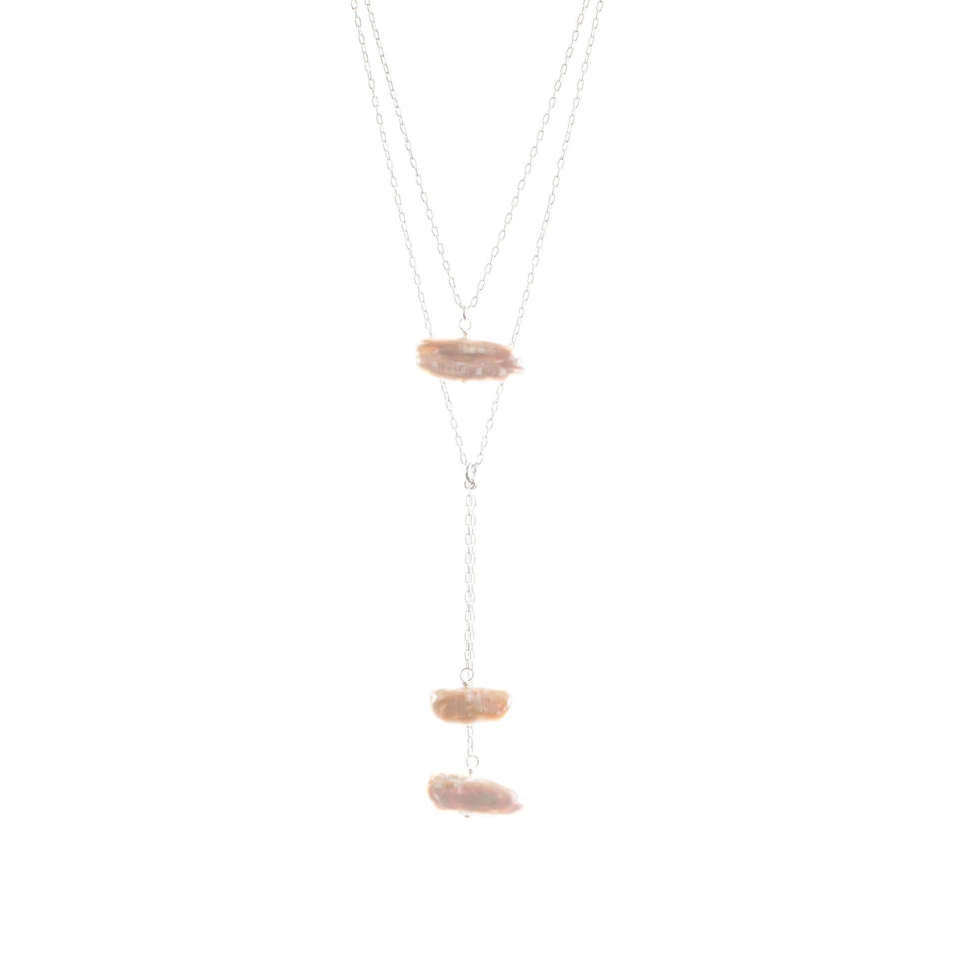 Multiway Biwa Pearls Necklace.