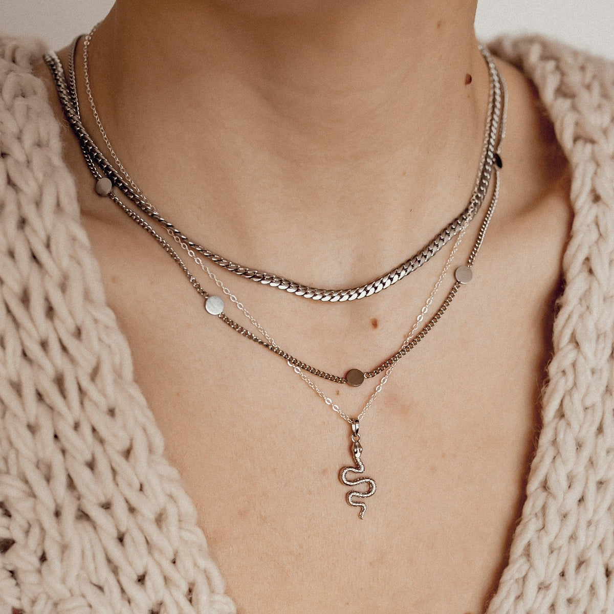 Daring Pendant for Alive & Fearless in Silver