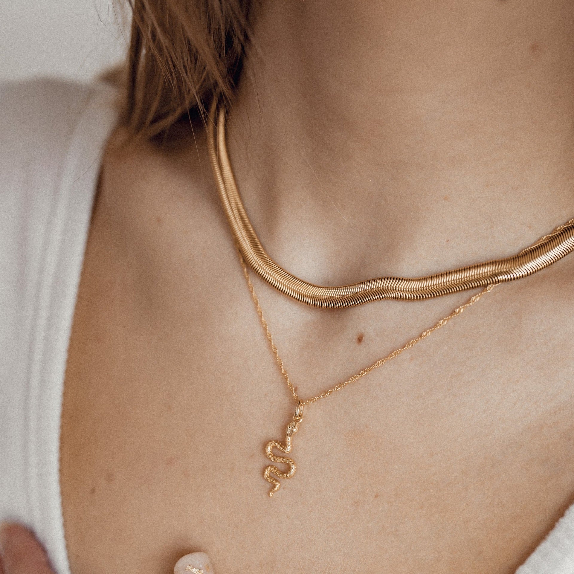 Daring Pendant for Alive & Fearless in Gold