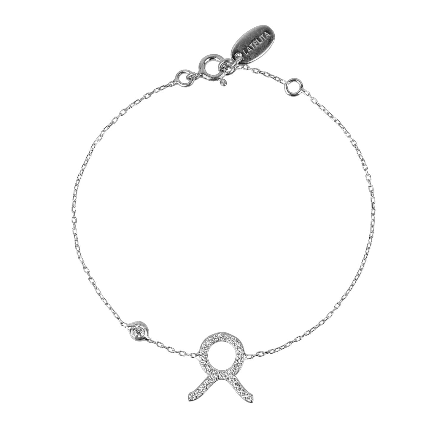 Zodiac Horoscope Star Sign Bracelet Taurus Silver