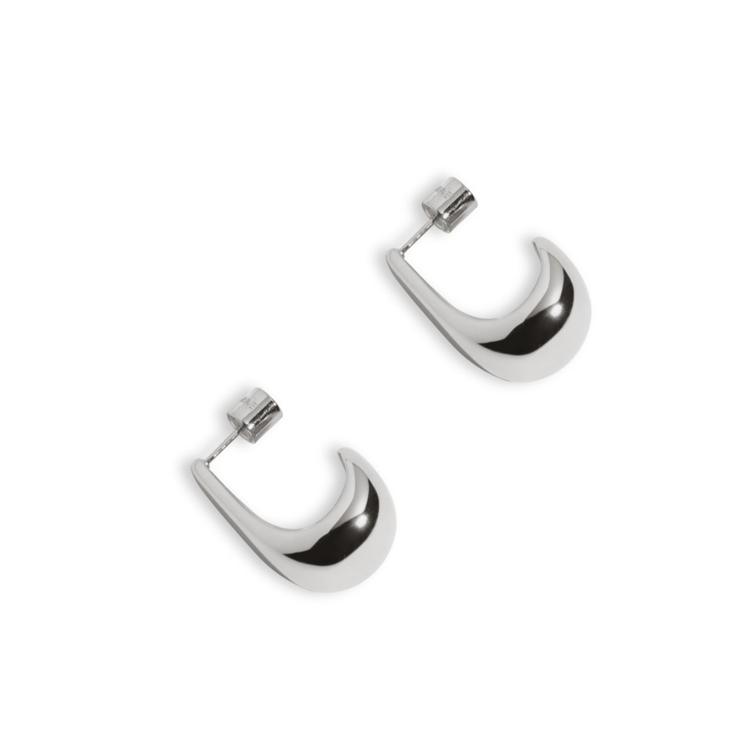 Soho Bold Earrings Silver
